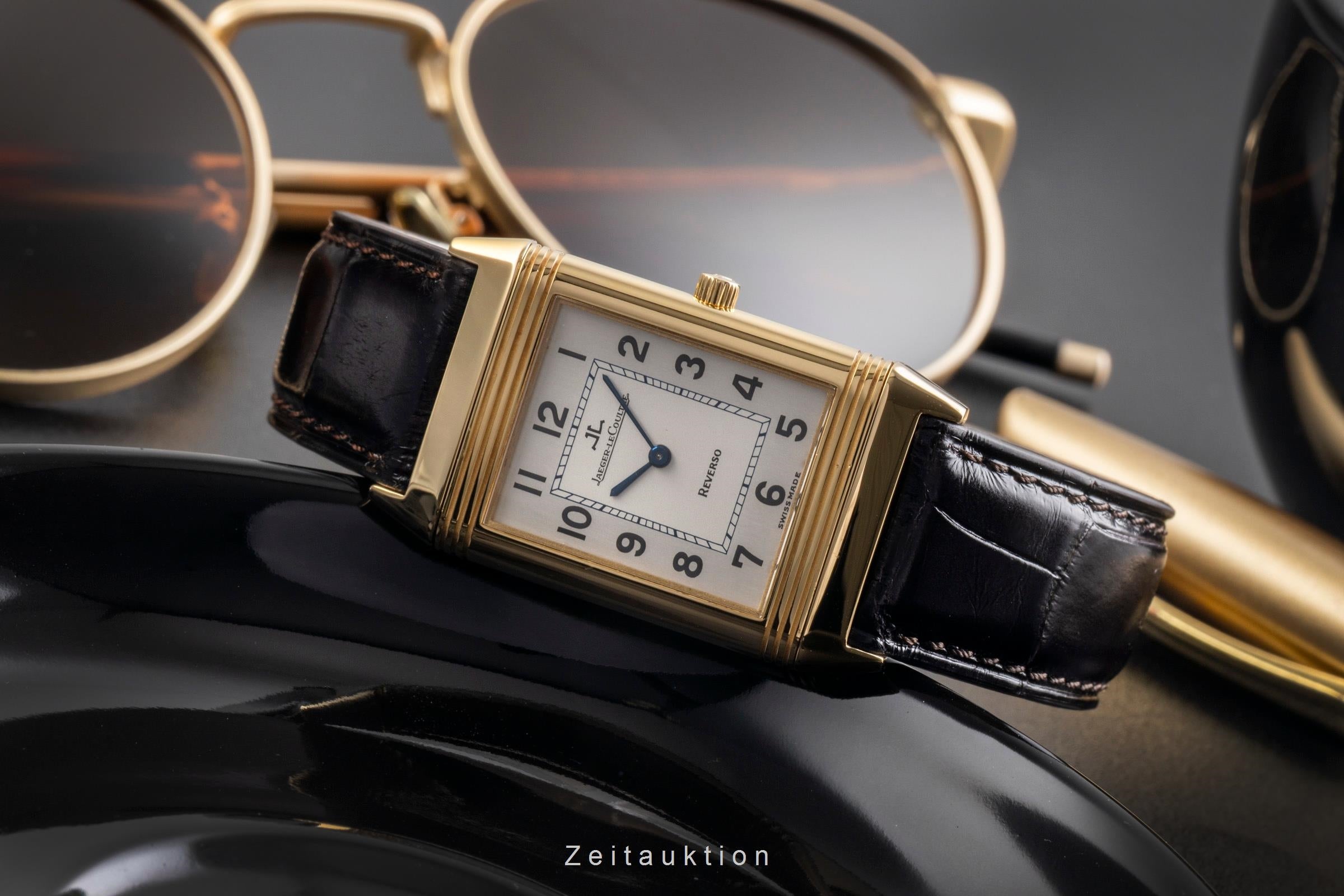 Jaeger LeCoultre Reverso 18 ct gold manual winding Kal. 846 Ref