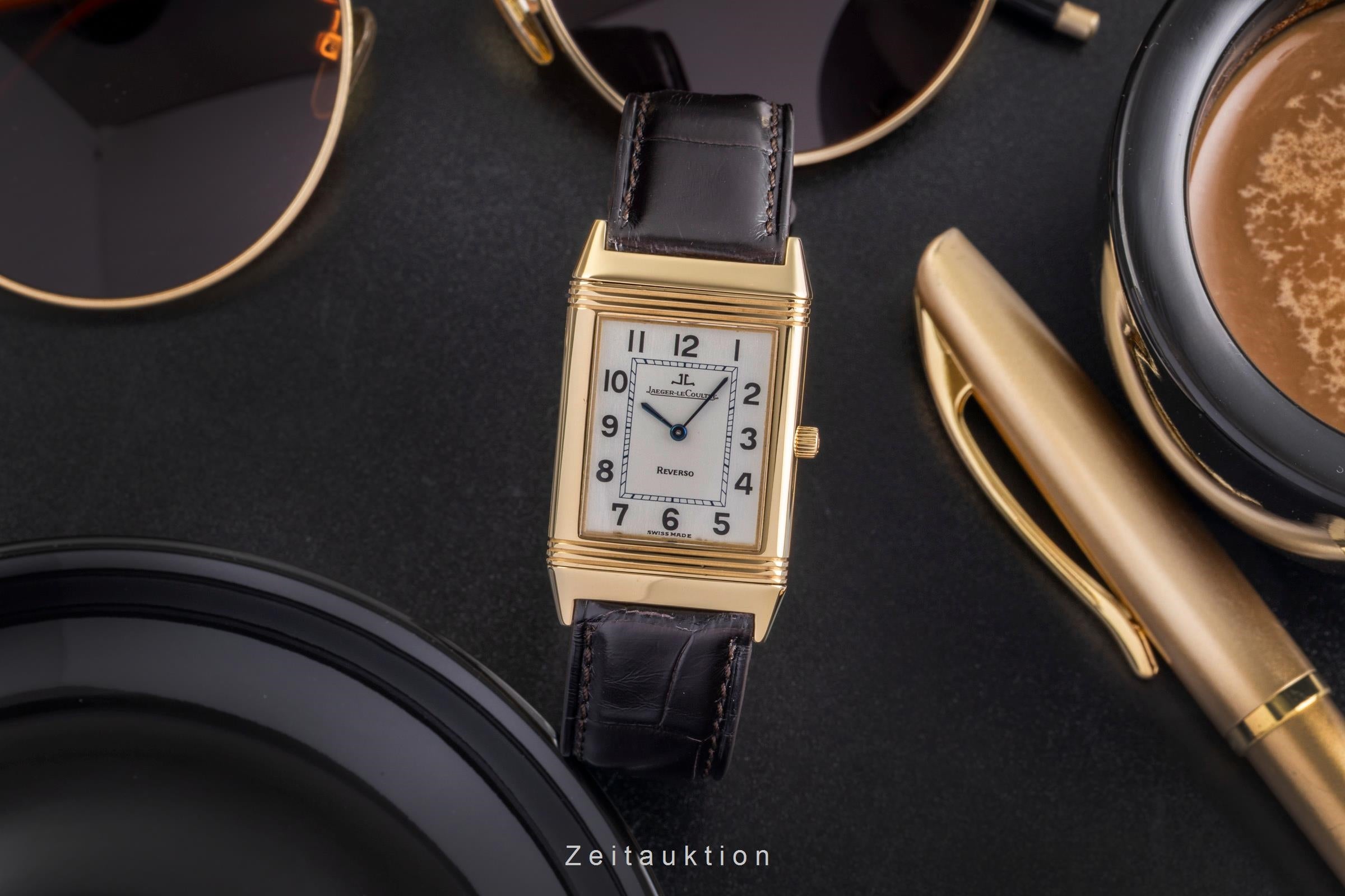 Jaeger LeCoultre Reverso oro de 18 quilates cuerda manual reloj para caballeros 250.1.86 LP: 16900EUR  [2503310]