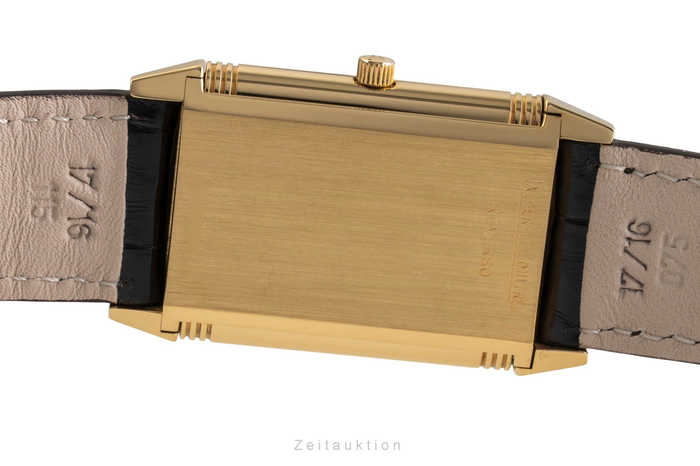 Jaeger LeCoultre Reverso oro de 18 quilates cuerda manual reloj para caballeros 250.1.86 LP: 16900EUR  [2503310]