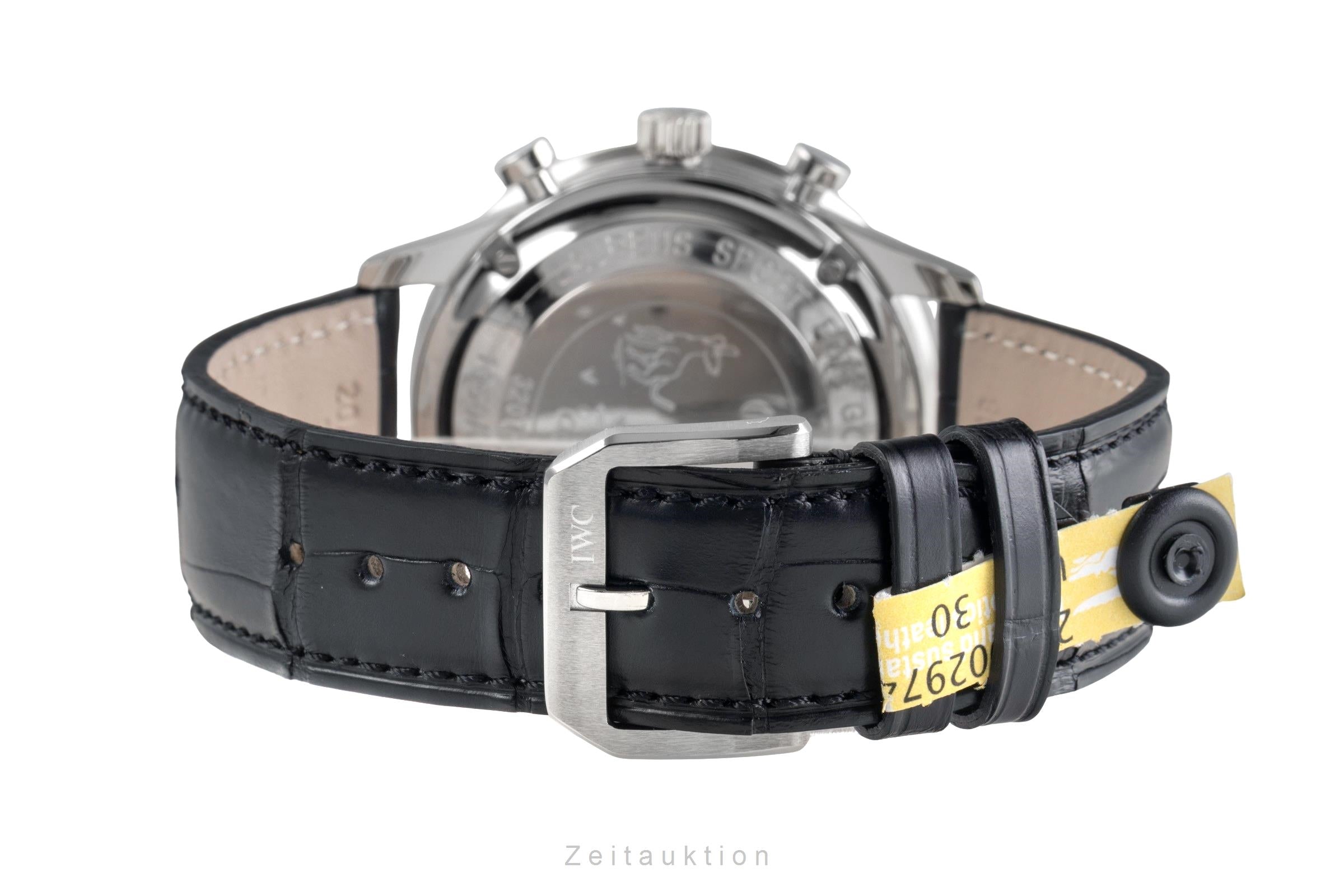 IWC Portugieser chronograph steel automatic men's watch IW371432 LP: 9100EUR Limited  [2503311]