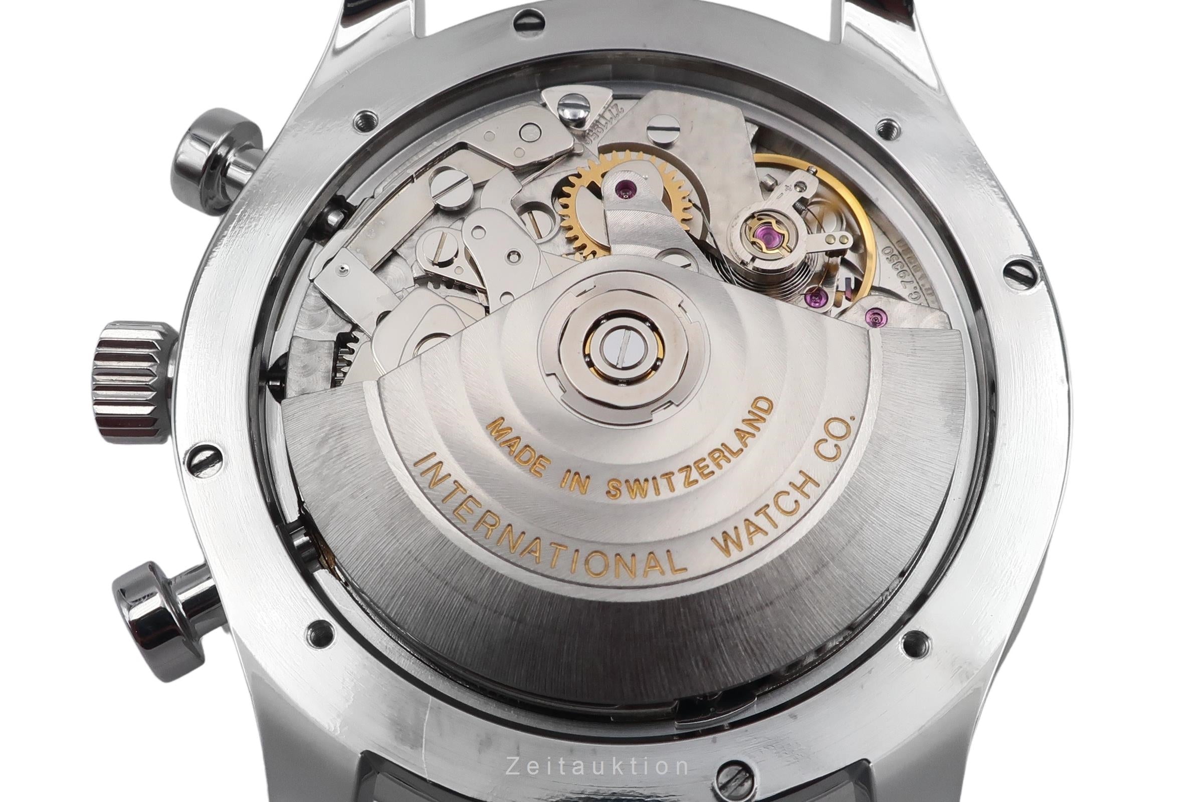 IWC Portugieser chronograph steel automatic men's watch IW371432 LP: 9100EUR Limited  [2503311]