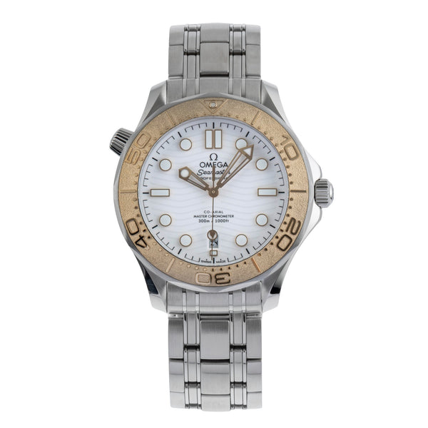 Omega Seamaster acero / oro automático reloj para caballeros 522.21.42.20.04.001 LP: 9700EUR  [2503312]