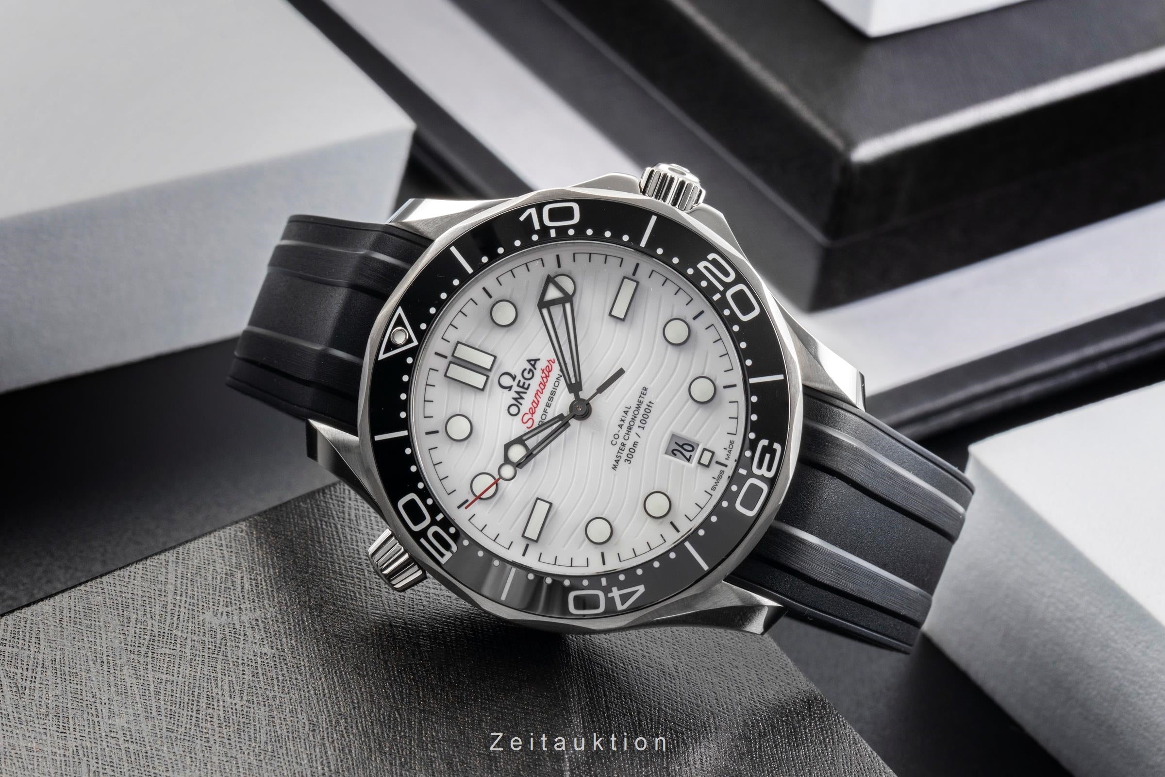 Omega Seamaster steel automatic men's watch 210.32.42.20.04.001 LP: 6100EUR  [2503313]