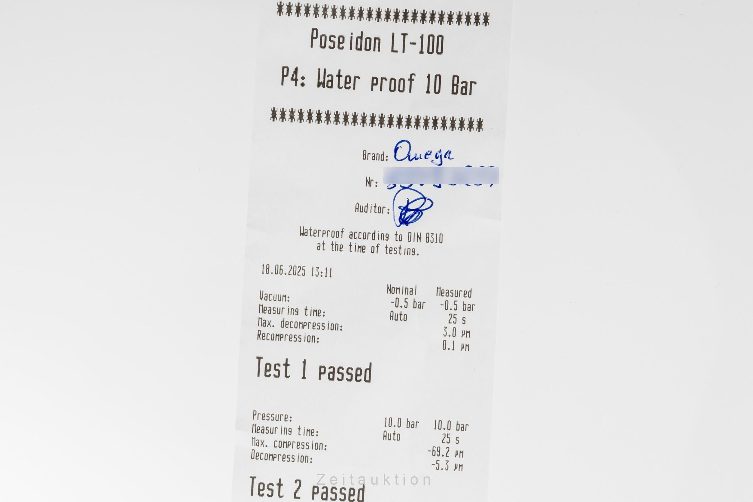 Omega Seamaster steel automatic men's watch 210.32.42.20.04.001 LP: 6100EUR  [2503313]