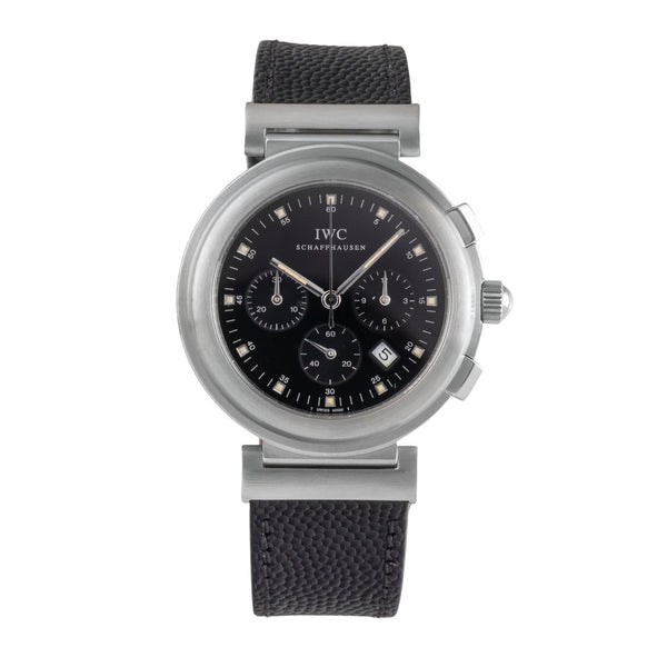 IWC Da Vinci Chronograph Datum Edelstahl Quarz Herrenuhr Ref. IW372805 [2503321]
