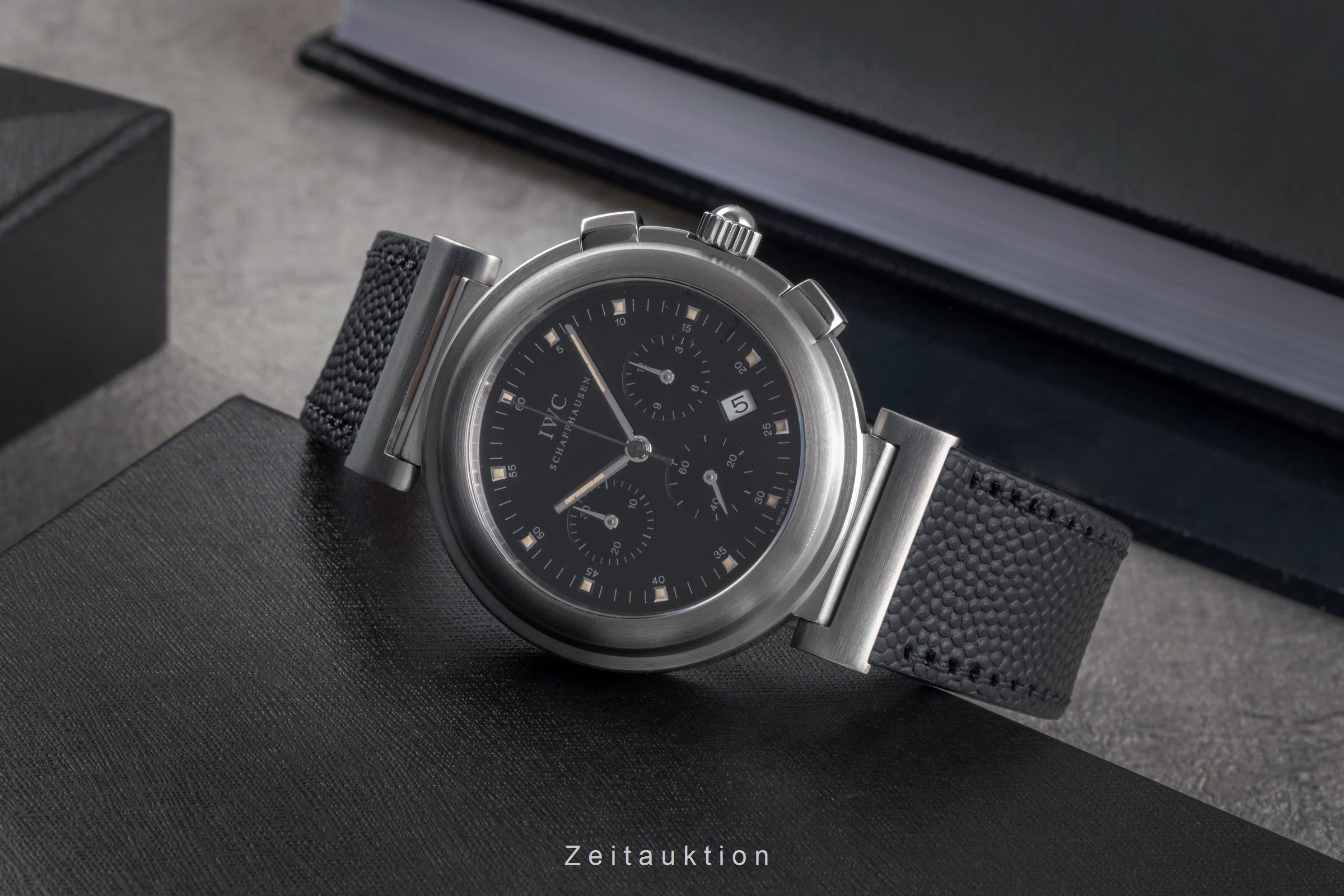 IWC Da Vinci Chronograph Datum Edelstahl Quarz Herrenuhr Ref. IW372805 [2503321]