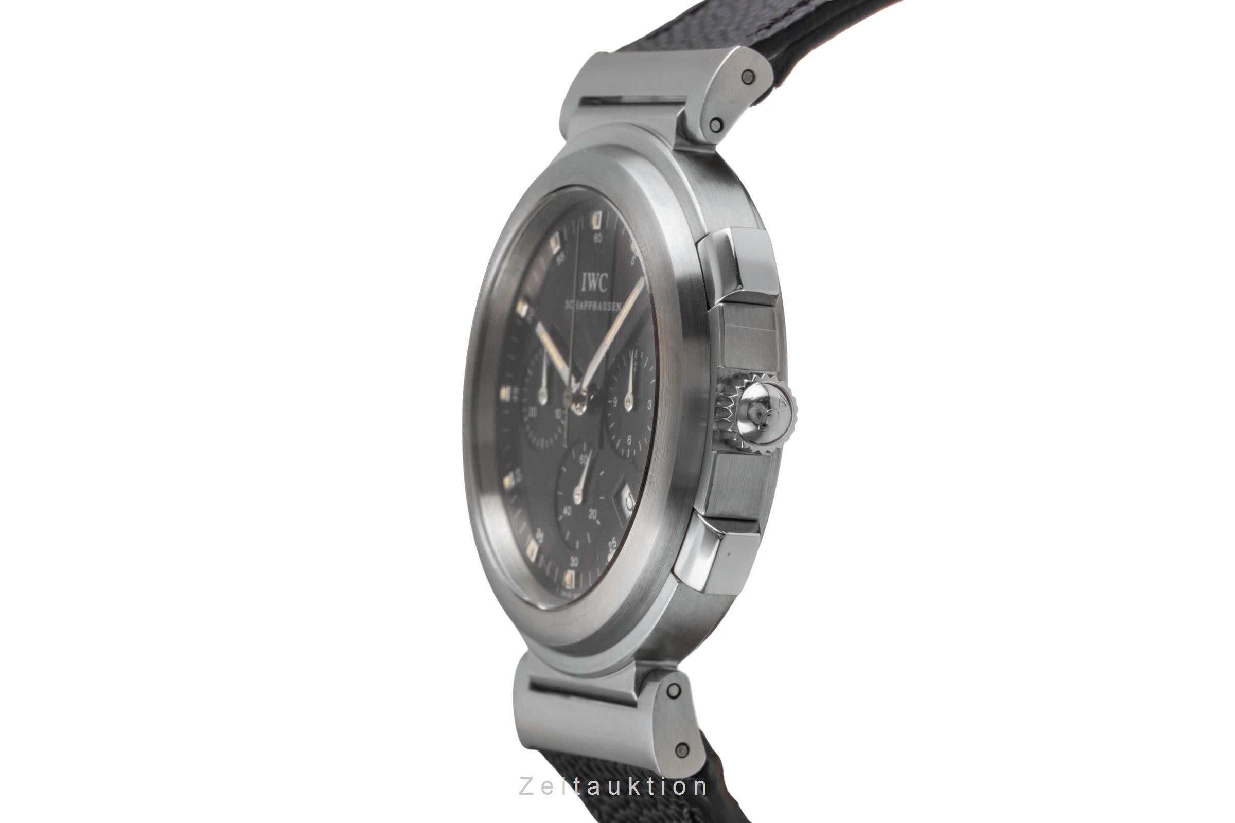 IWC Da Vinci Chronograph Datum Edelstahl Quarz Herrenuhr Ref. IW372805 [2503321]