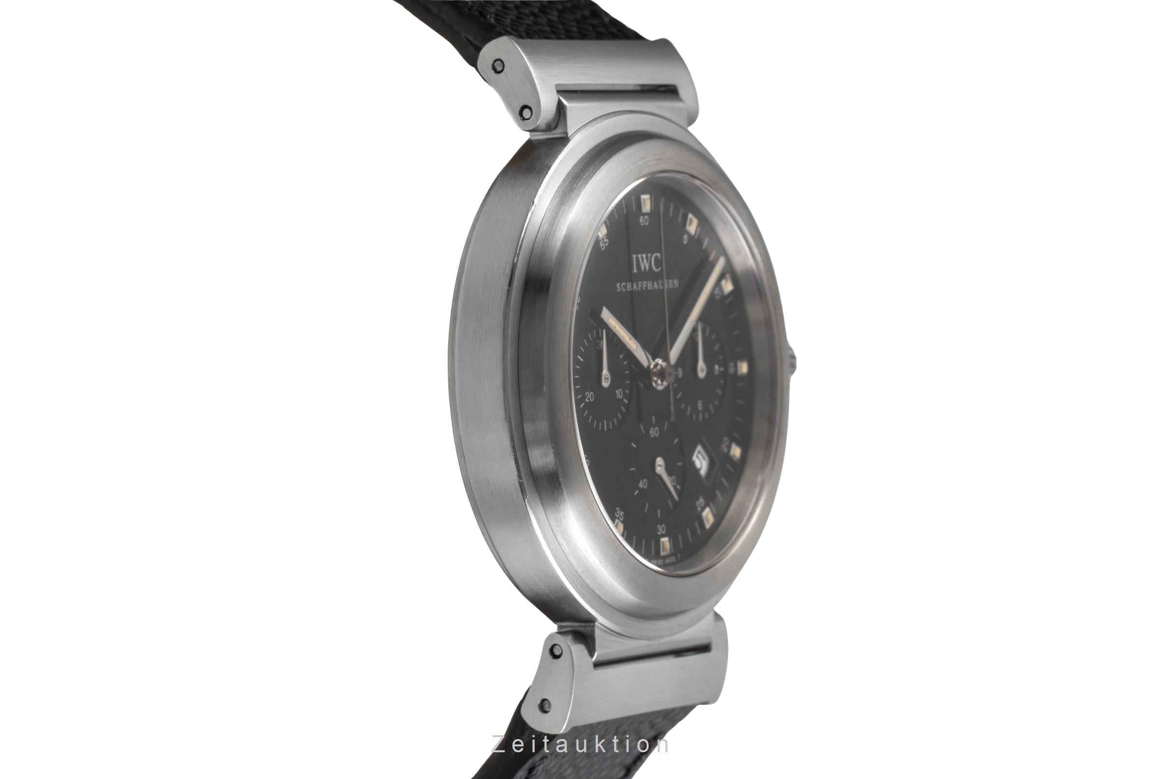 IWC Da Vinci Chronograph Datum Edelstahl Quarz Herrenuhr Ref. IW372805 [2503321]