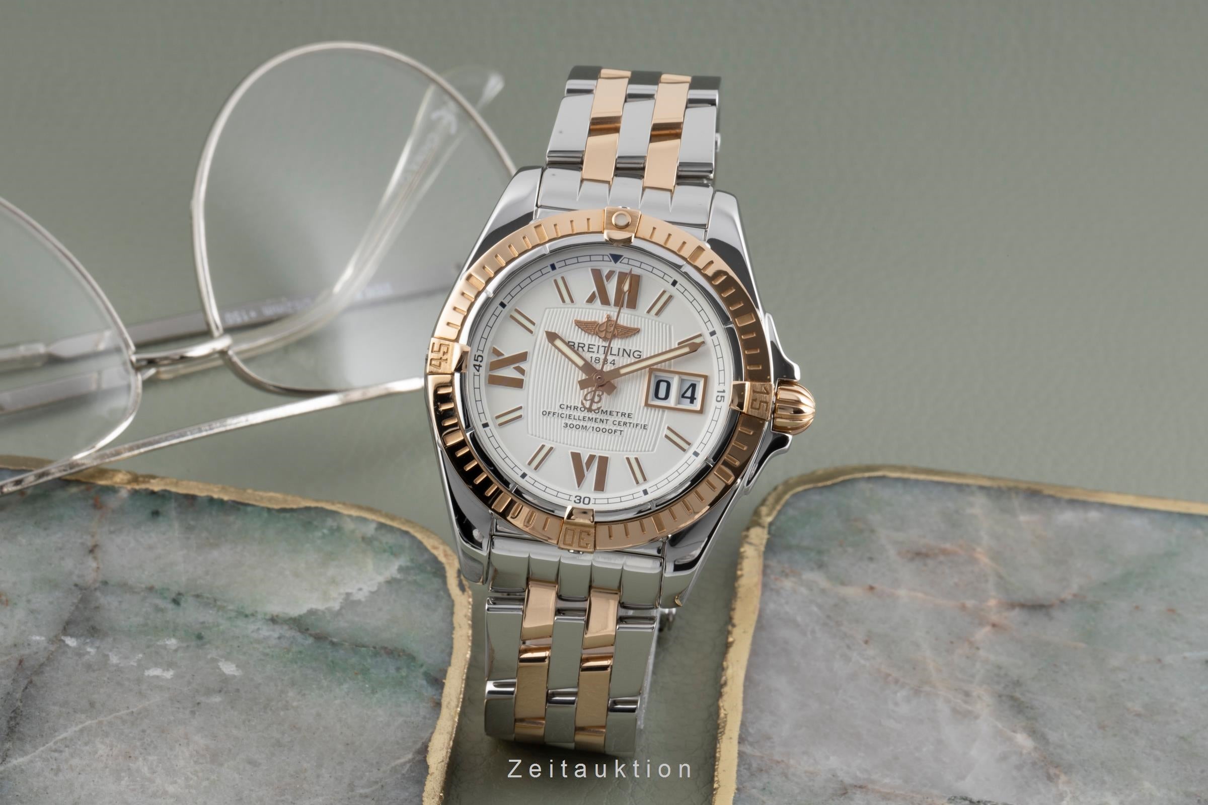 Breitling Cockpit acero / oro automático reloj para caballeros C49350  [2503327]