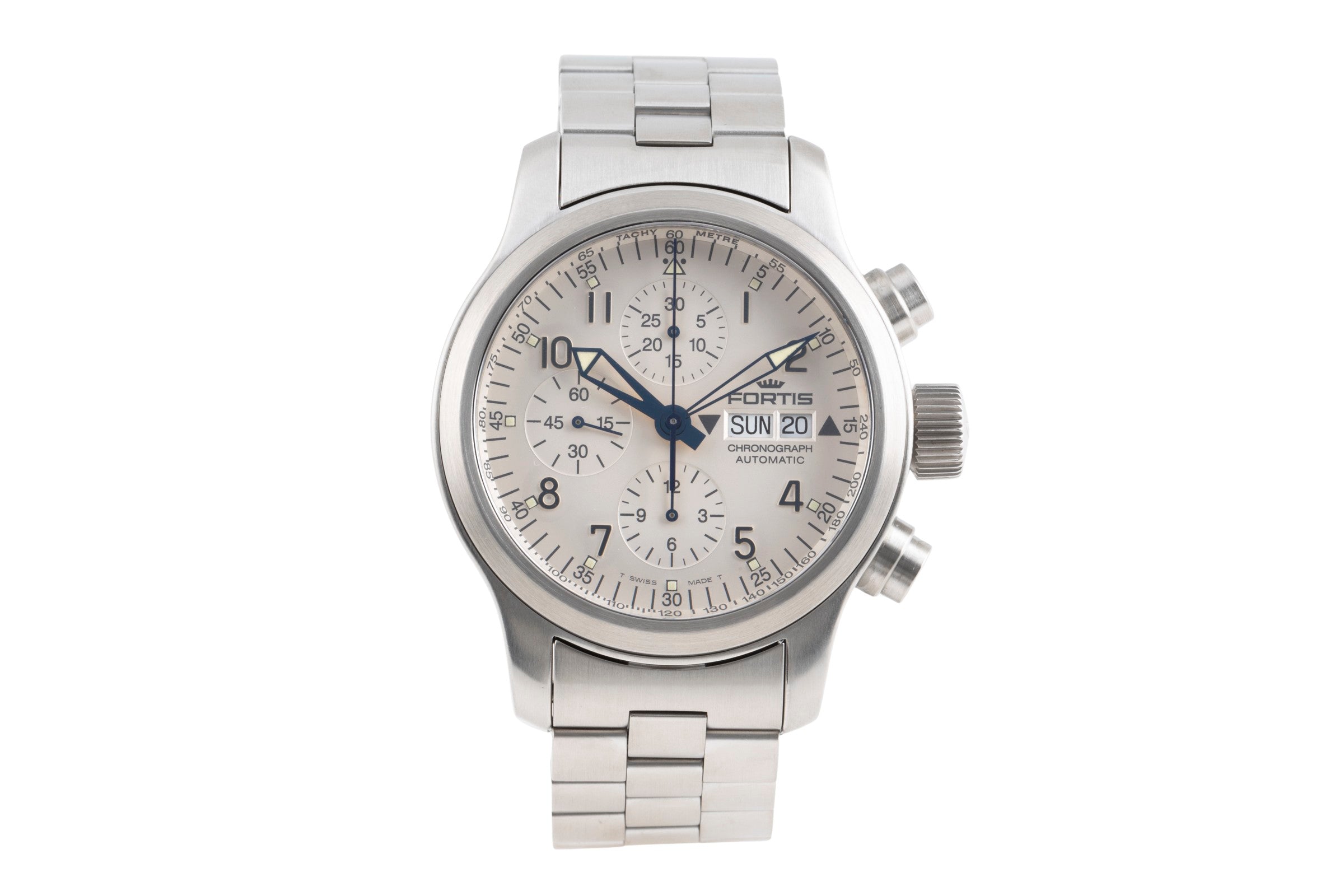 Fortis B-42 chronograph steel automatic Ref. 635.10.12 | 2503329