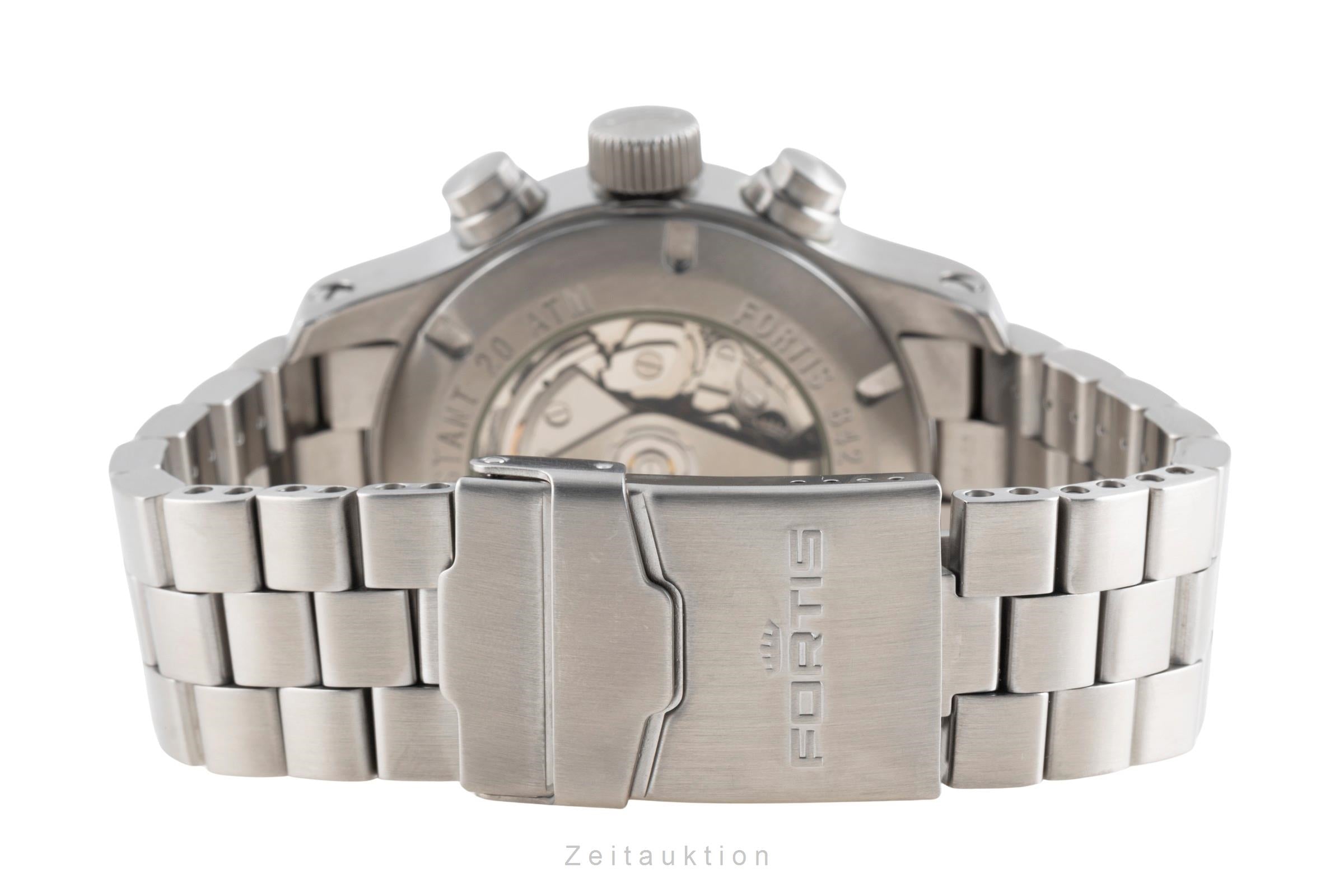 Fortis B-42 chronographe acier automatique montre pour hommes 635.10.12  [2503329]