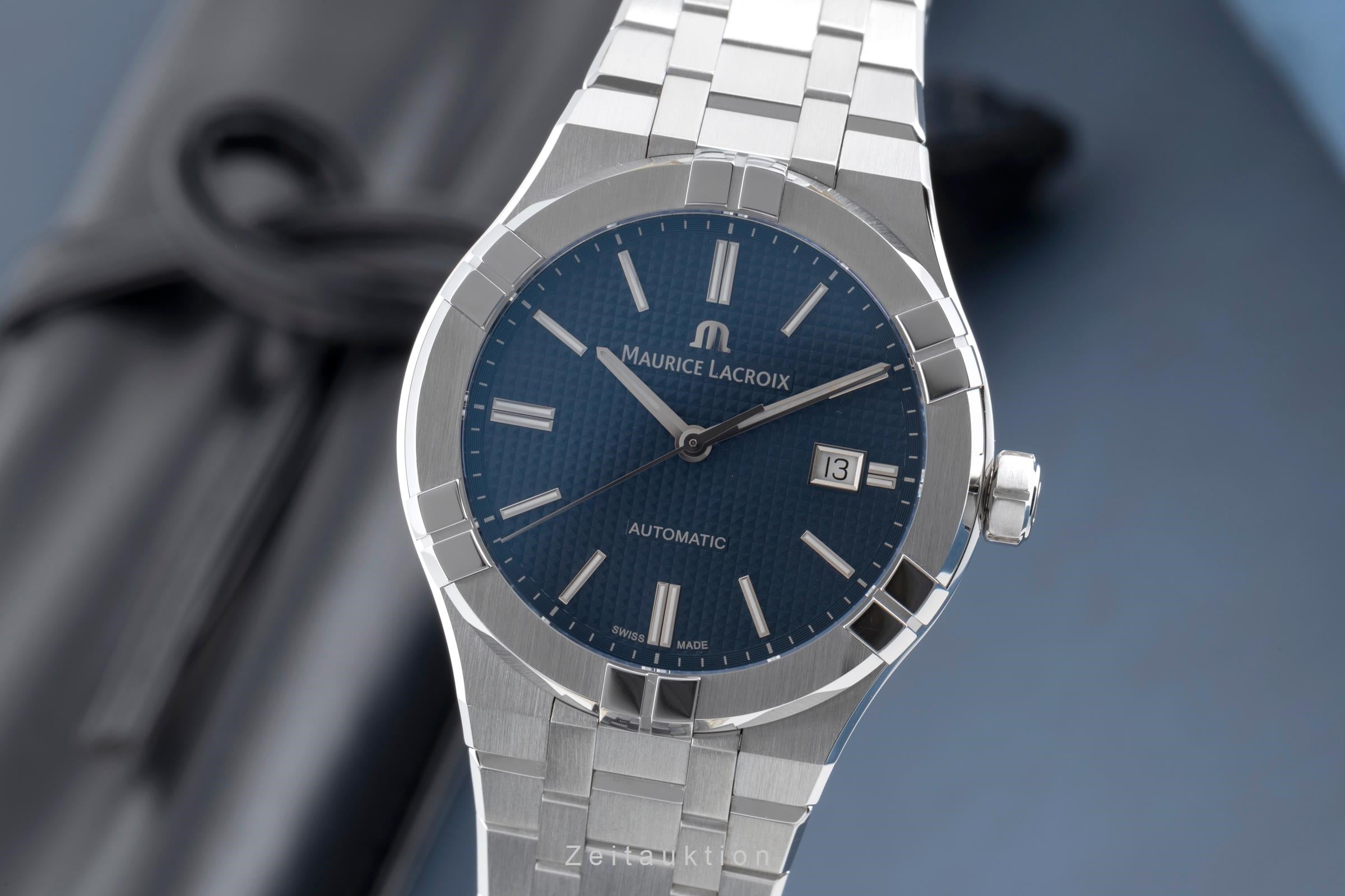 Maurice Lacroix Aikon steel automatic men's watch AI6008-SS0002-430 LP: 2250EUR  [2503330]