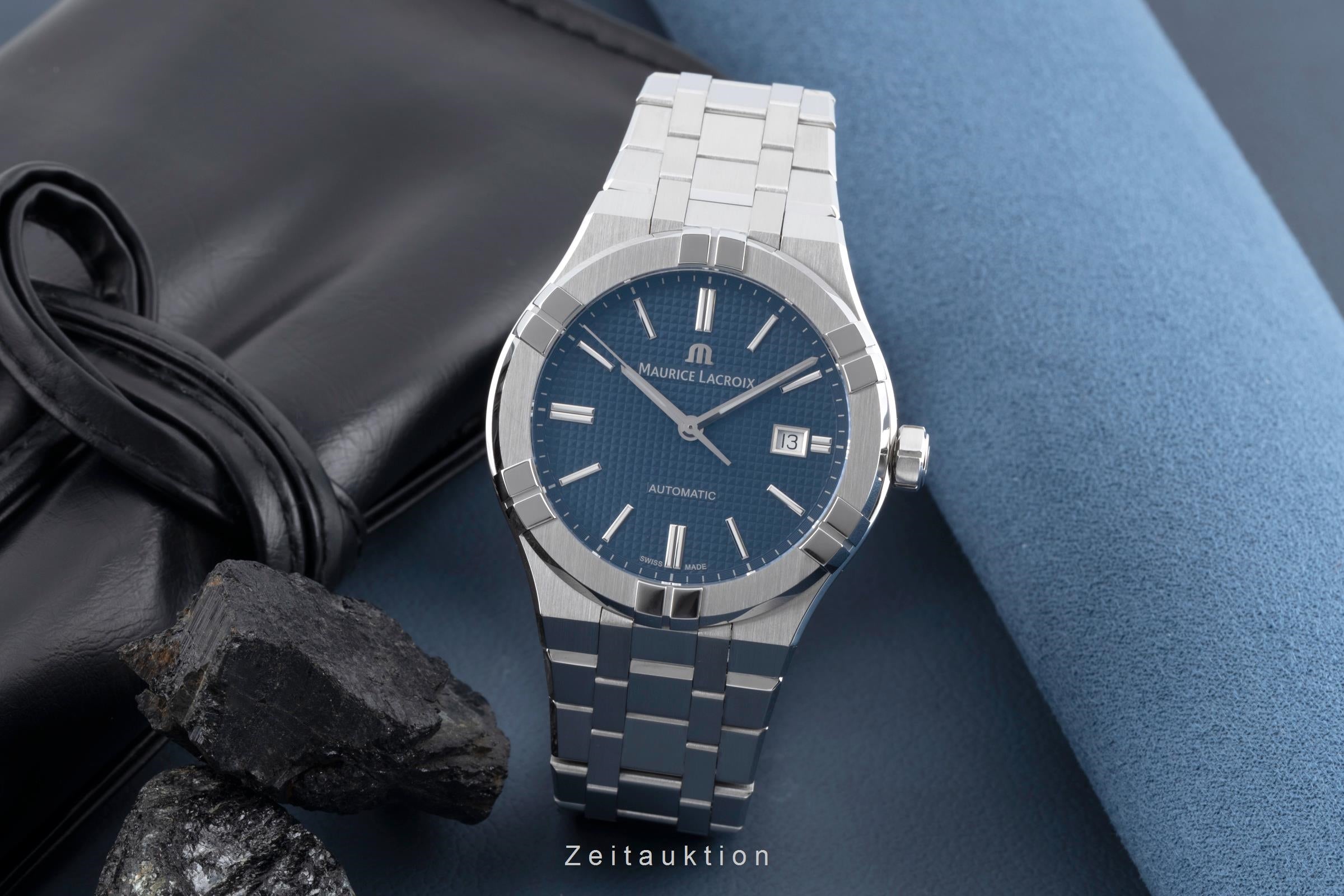 Maurice Lacroix Aikon steel automatic men's watch AI6008-SS0002-430 LP: 2250EUR  [2503330]