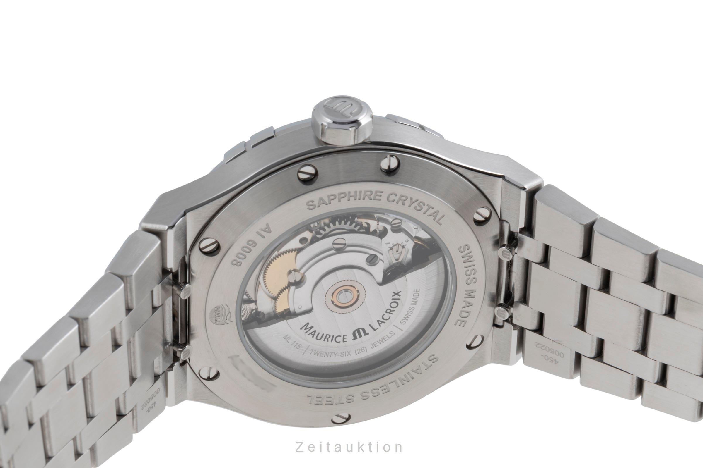 Maurice Lacroix Aikon steel automatic men's watch AI6008-SS0002-430 LP: 2250EUR  [2503330]