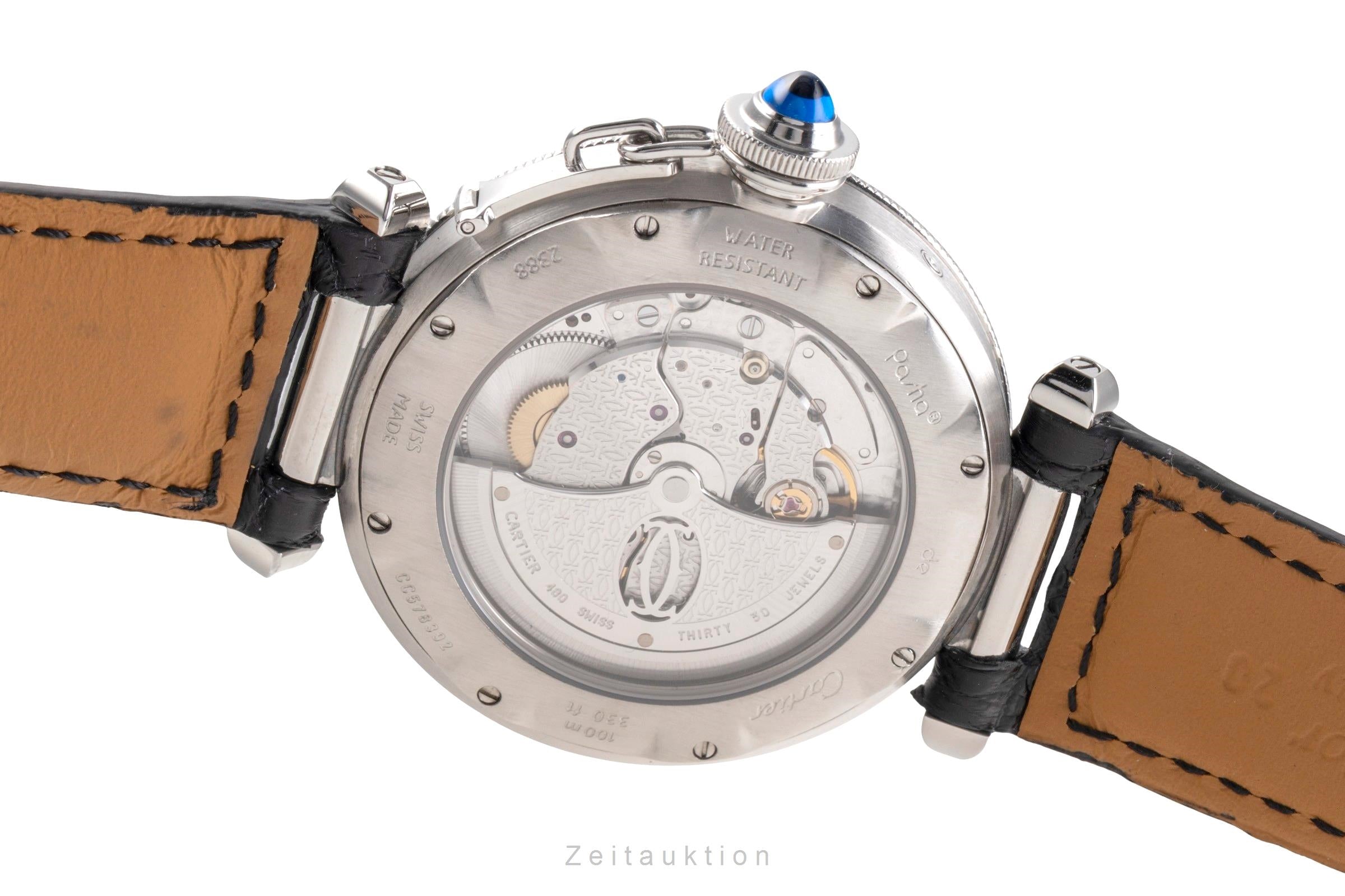 Cartier Pasha acier automatique montre pour hommes W3103755  [2503333]