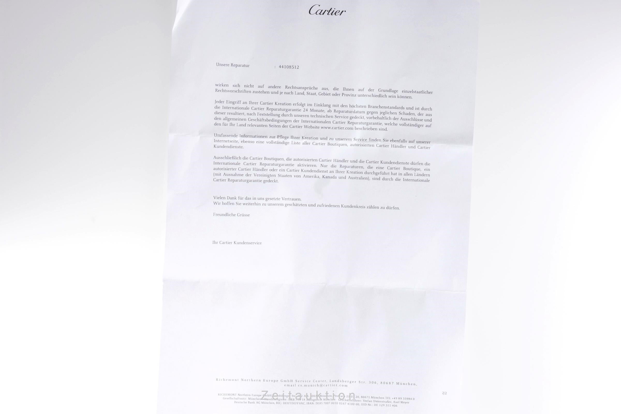 Cartier Pasha acier automatique montre pour hommes W3103755  [2503333]