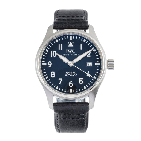 IWC Pilot Mark XX Black Dial Stahl Automatik Herrenuhr Ref. IW328201 B&P 2024 [2503337]