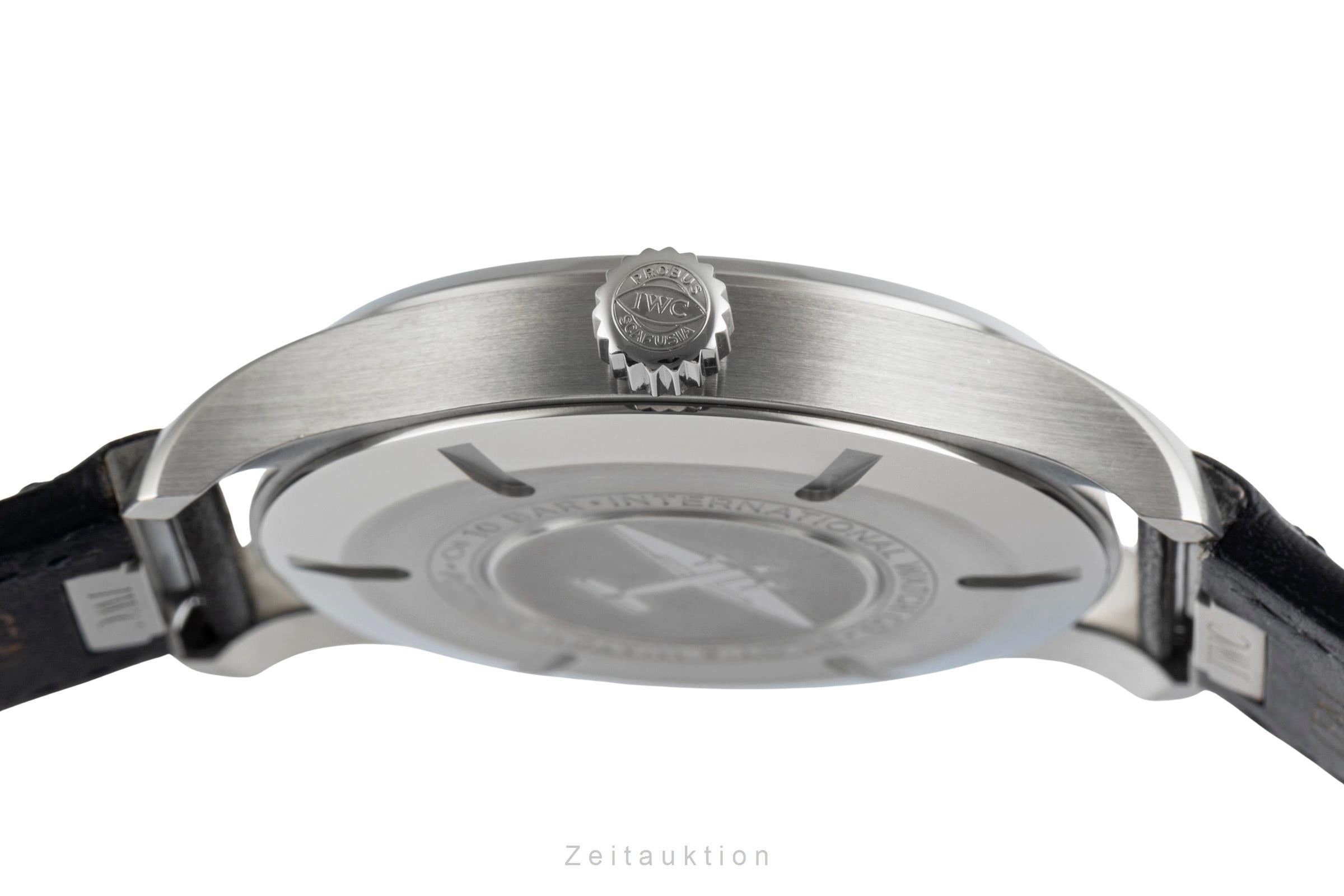 IWC Pilot Mark XX Black Dial Stahl Automatik Herrenuhr Ref. IW328201 B&P 2024 [2503337]