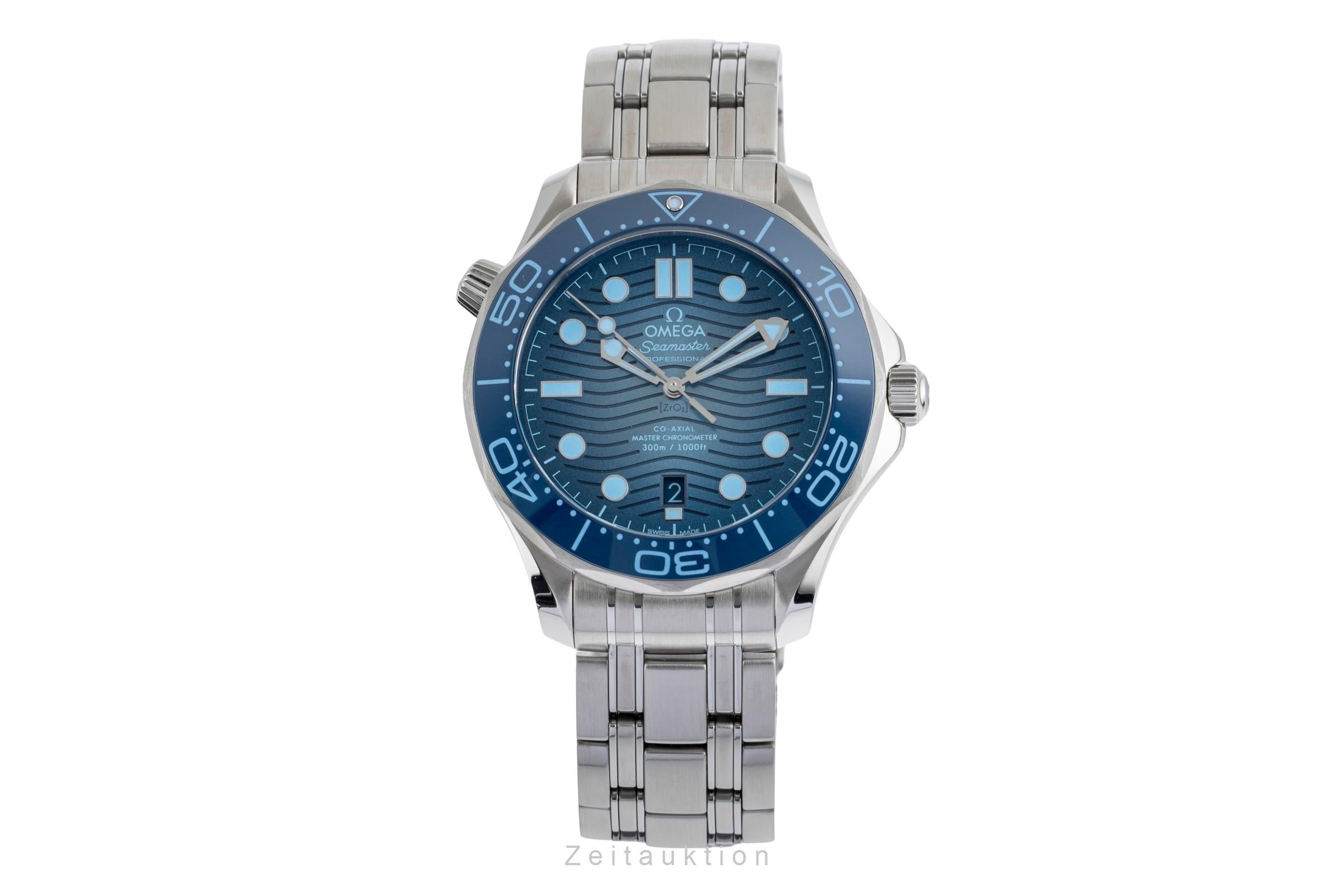 Omega Seamaster acero automático reloj para caballeros 210.30.42.20.03.003 LP: 6800EUR  [2503340]