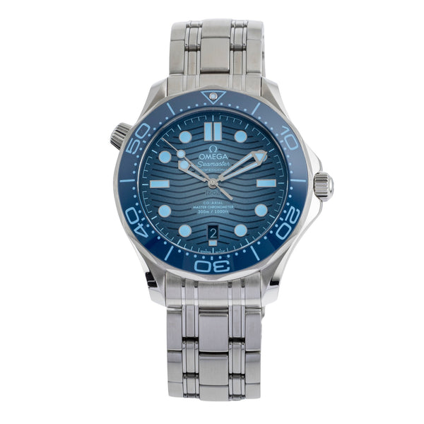 Omega Seamaster acero automático reloj para caballeros 210.30.42.20.03.003 LP: 6800EUR  [2503340]