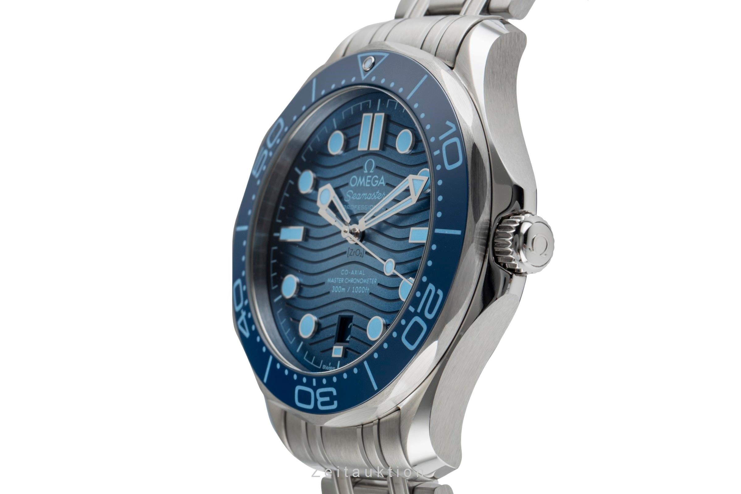 Omega Seamaster acero automático reloj para caballeros 210.30.42.20.03.003 LP: 6800EUR  [2503340]