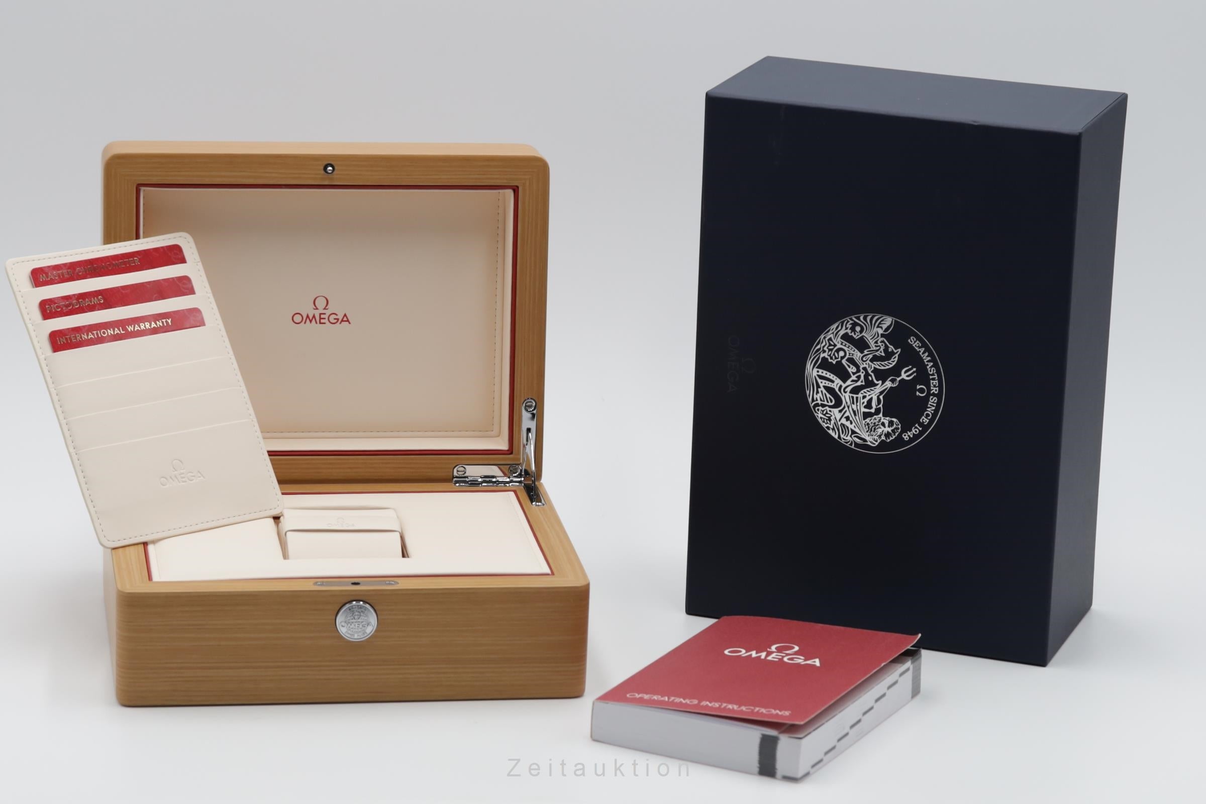 Omega Seamaster acero automático reloj para caballeros 210.30.42.20.03.003 LP: 6800EUR  [2503340]