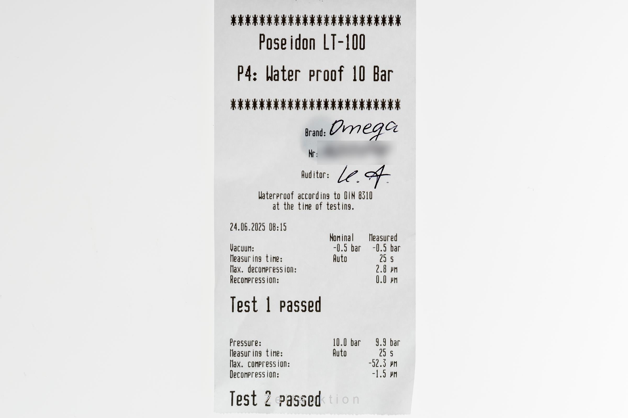 Omega Seamaster acero automático reloj para caballeros 210.30.42.20.03.003 LP: 6800EUR  [2503340]