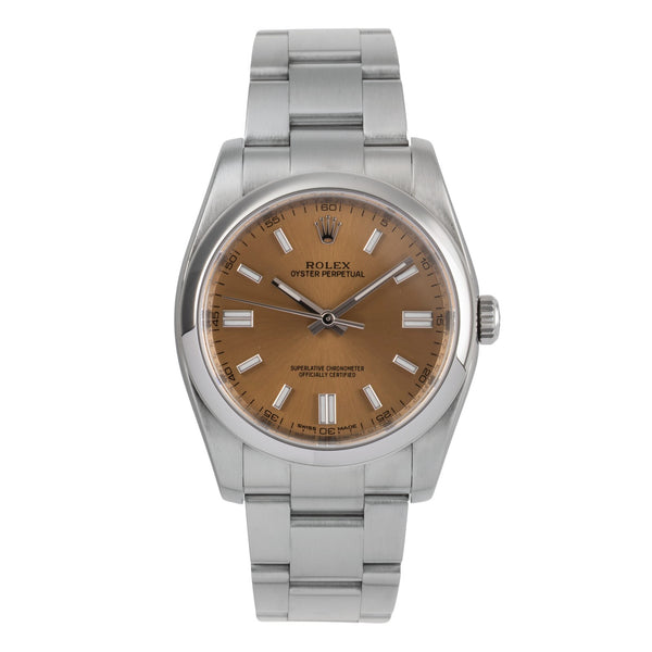 Rolex Oyster Perpetual acero automático reloj para caballeros 116000  [2503344]