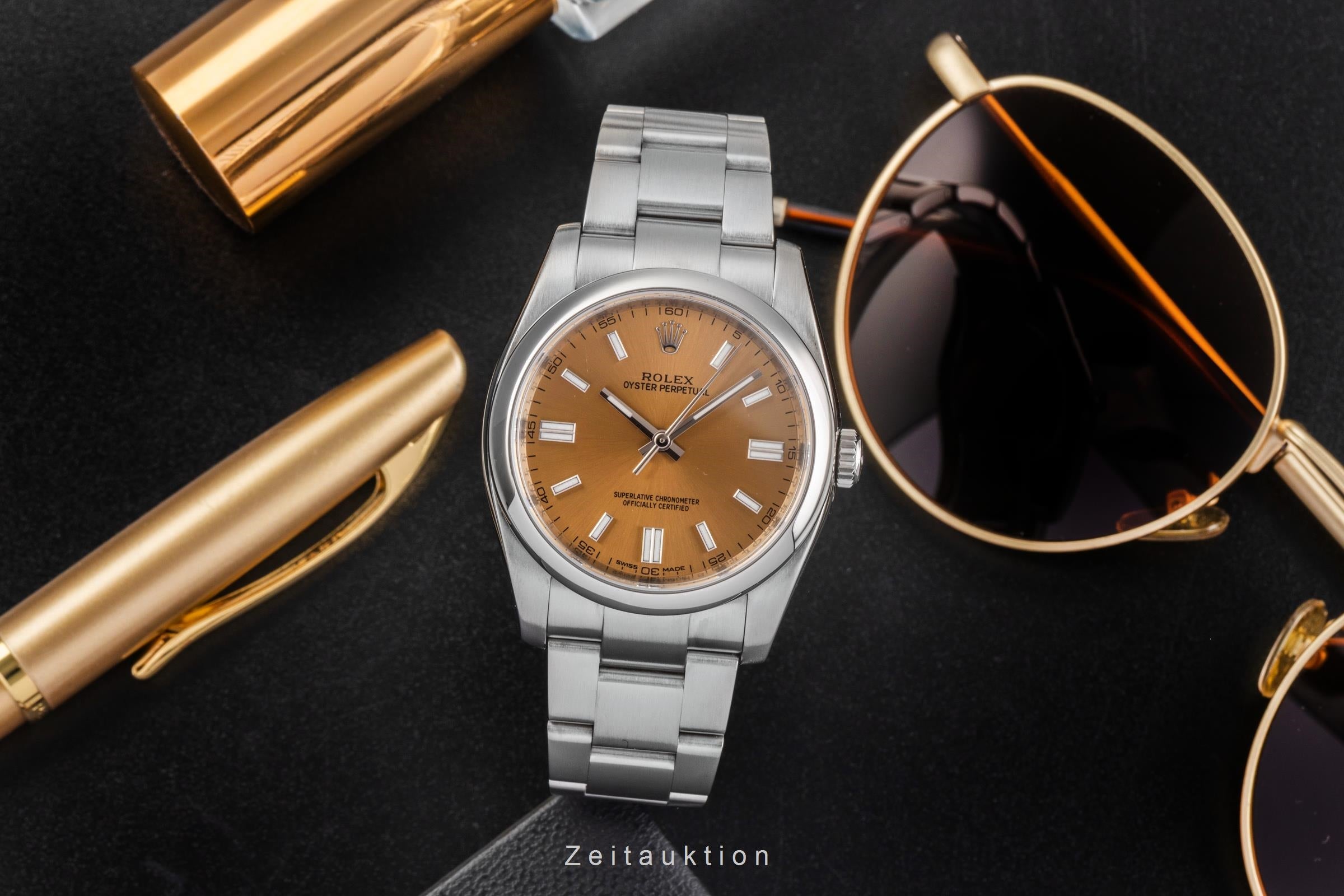 Rolex Oyster Perpetual acero automático reloj para caballeros 116000  [2503344]