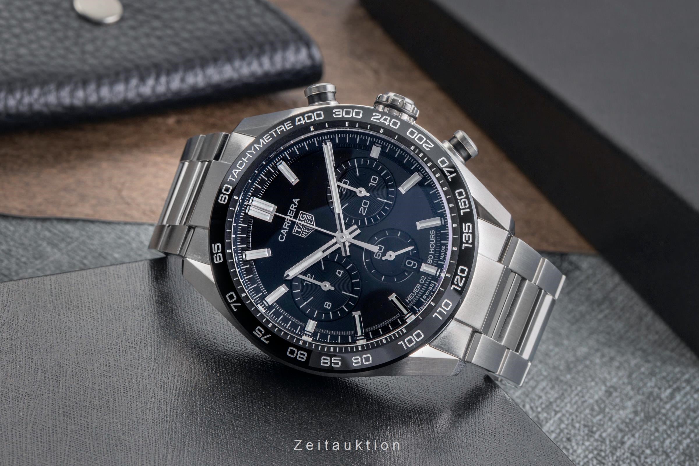 Tag Heuer Carrera chronographe acier automatique montre pour hommes CBN2A1B.BA0643 LP: 6450EUR  [2503349]