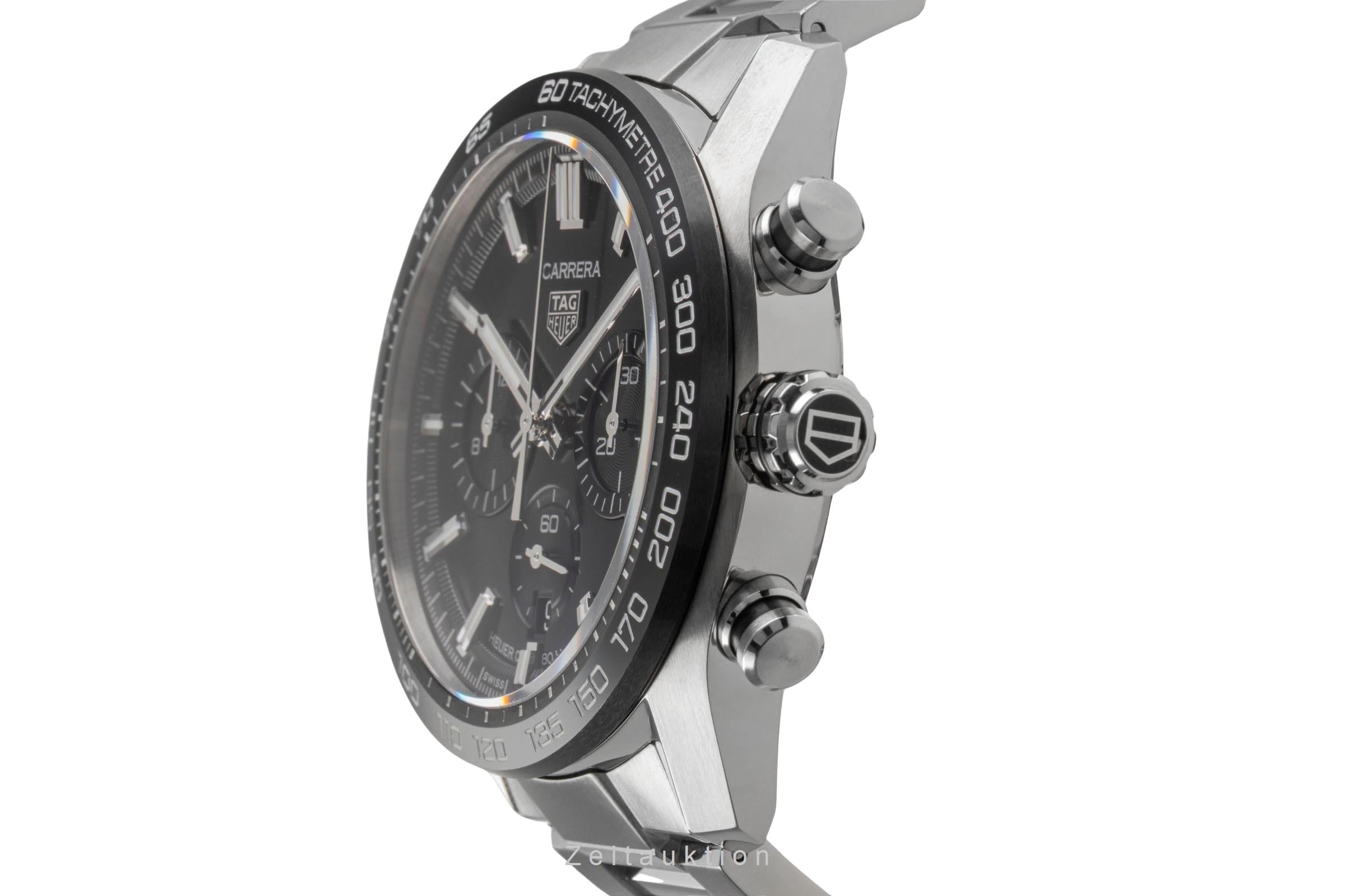 Tag Heuer Carrera chronographe acier automatique montre pour hommes CBN2A1B.BA0643 LP: 6450EUR  [2503349]