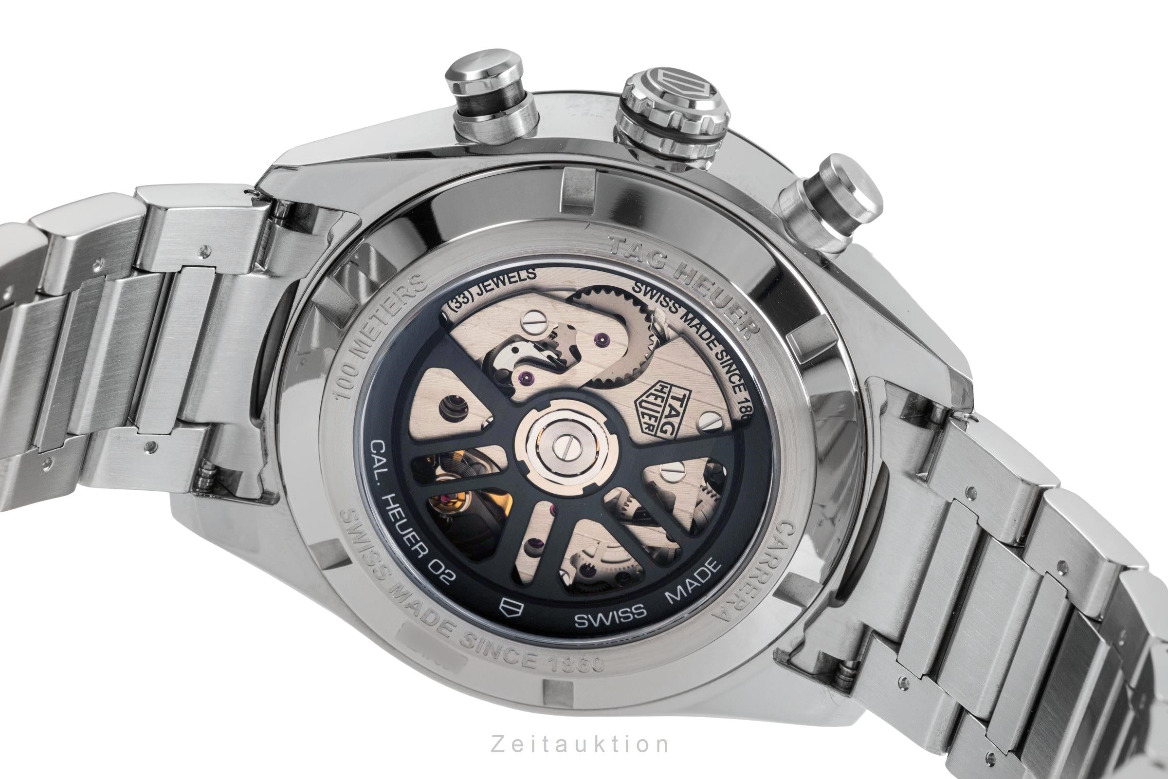 Tag Heuer Carrera chronographe acier automatique montre pour hommes CBN2A1B.BA0643 LP: 6450EUR  [2503349]