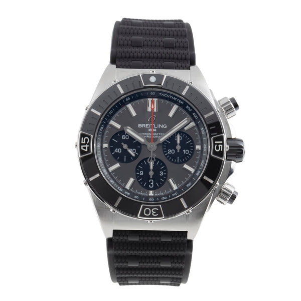 Breitling Chronomat 44 chronographe acier automatique montre pour hommes AB0136251B2S1 LP: 9850EUR  [2503350]