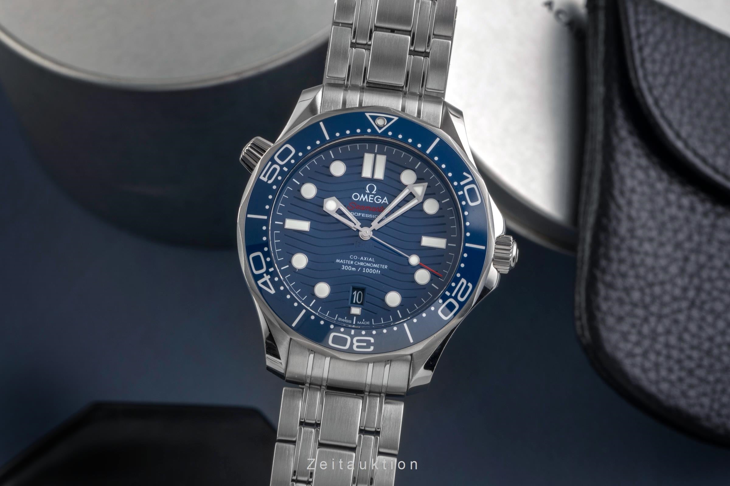Omega Seamaster steel automatic men's watch 210.30.42.20.03.001 LP: 6500EUR  [2503352]