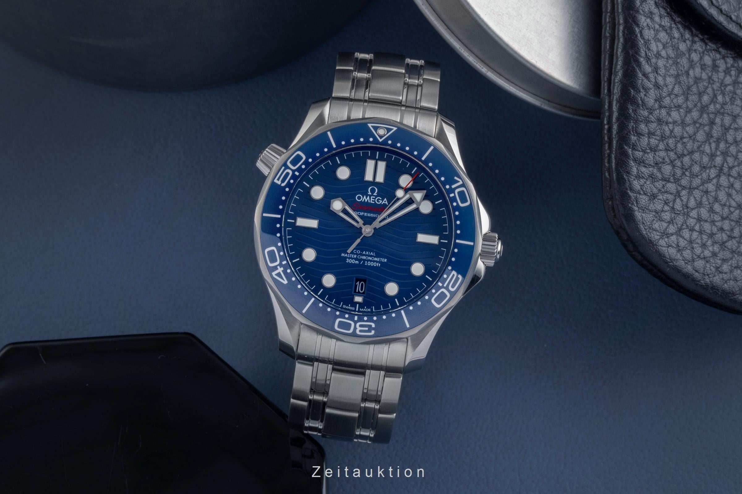 Omega Seamaster acero automático reloj para caballeros 210.30.42.20.03.001 LP: 6500EUR  [2503352]