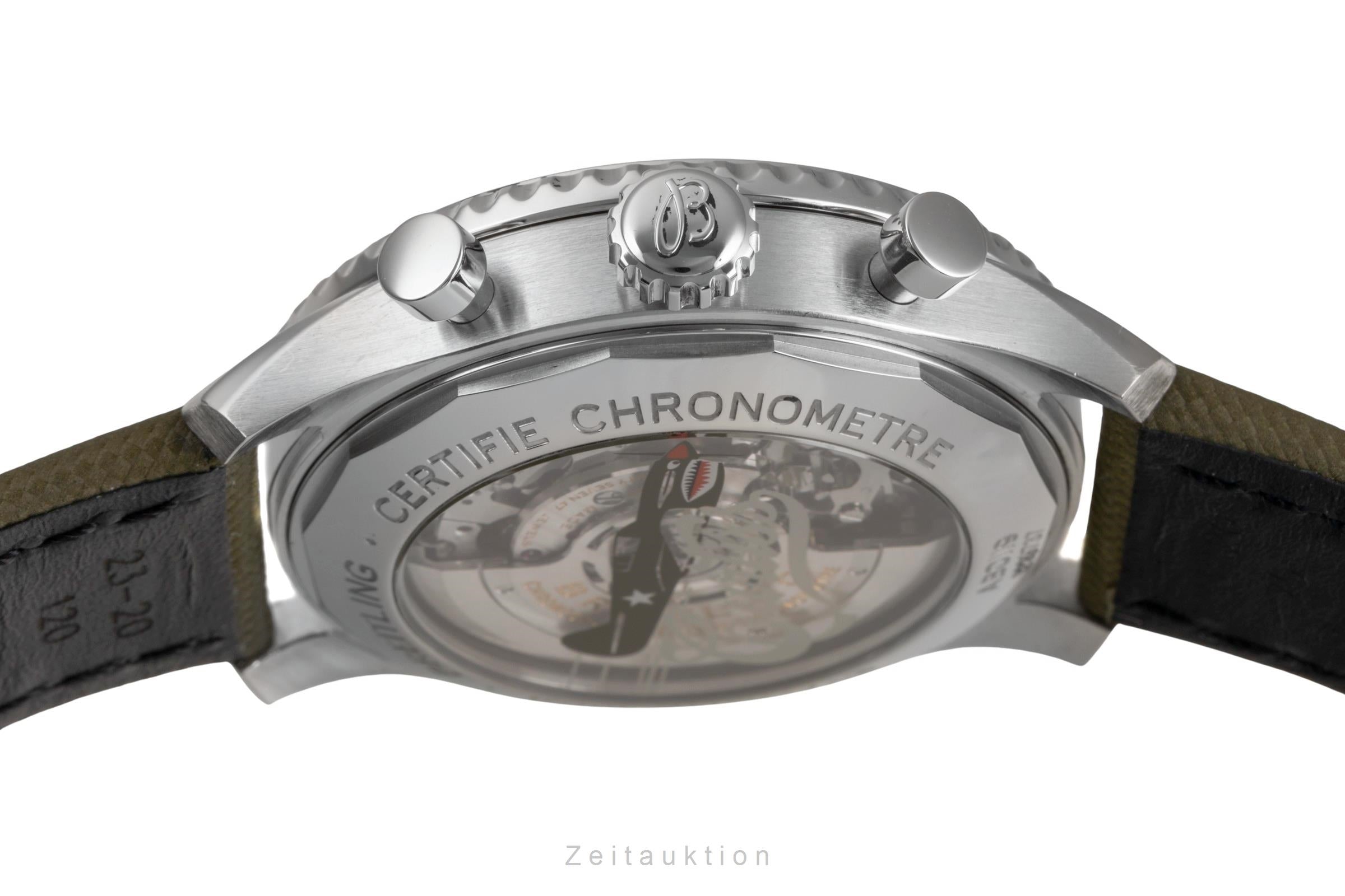 Breitling Aviator 8 chronograph steel automatic men's watch AB0119 LP: 10650EUR  [2503353]