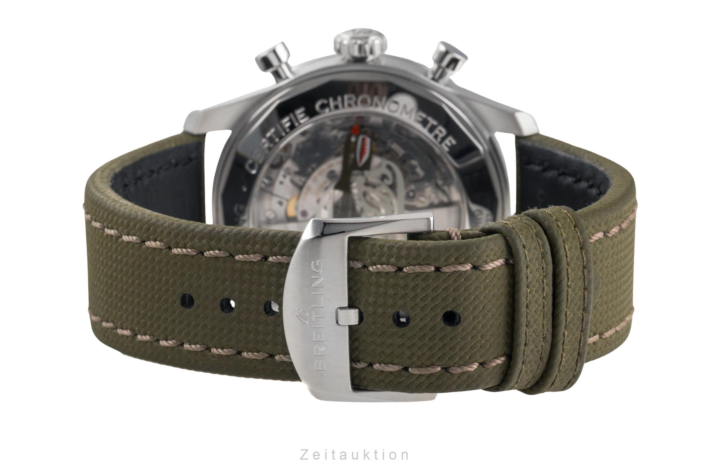Breitling Aviator 8 chronograph steel automatic men's watch AB0119 LP: 10650EUR  [2503353]