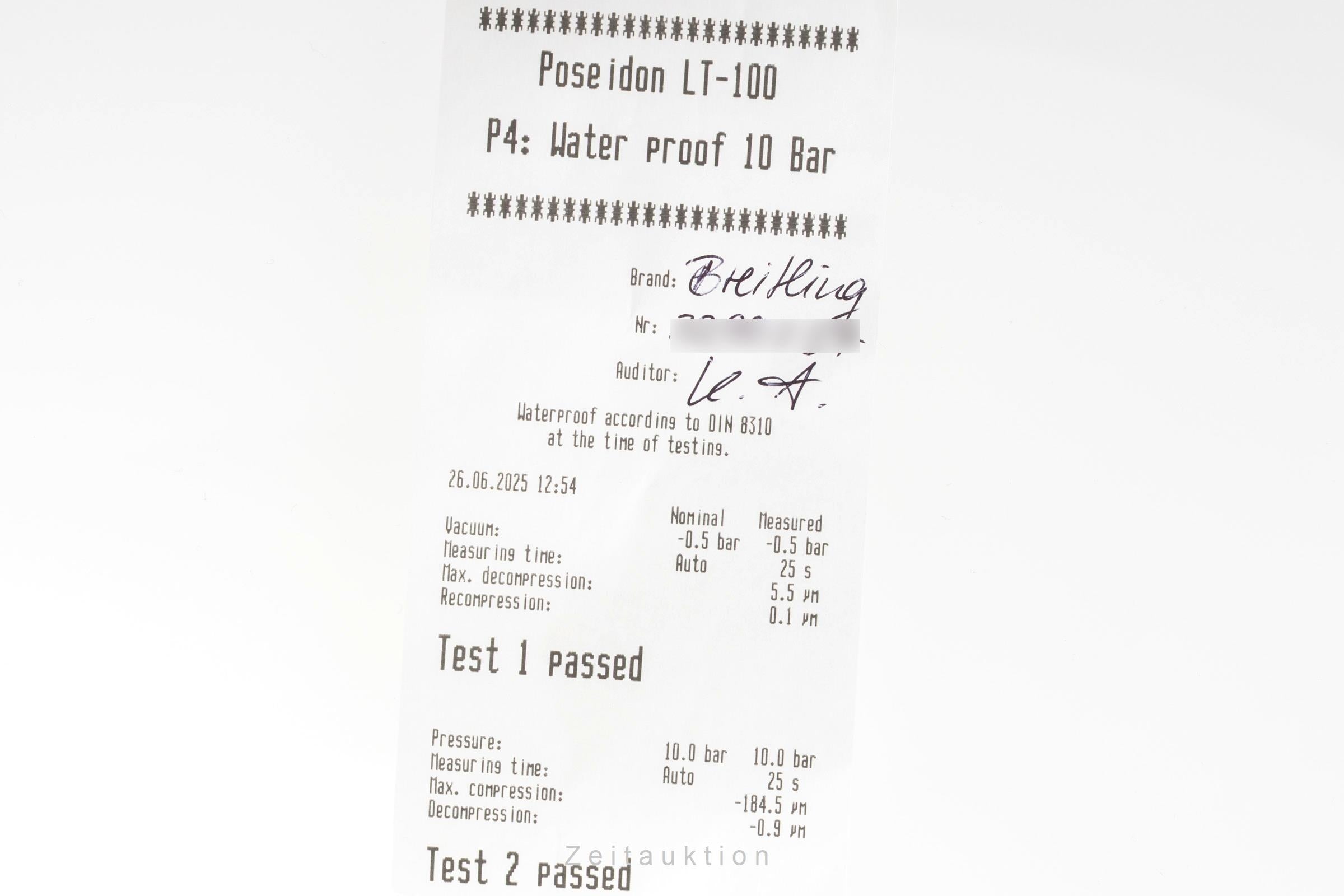 Breitling Aviator 8 chronograph steel automatic men's watch AB0119 LP: 10650EUR  [2503353]