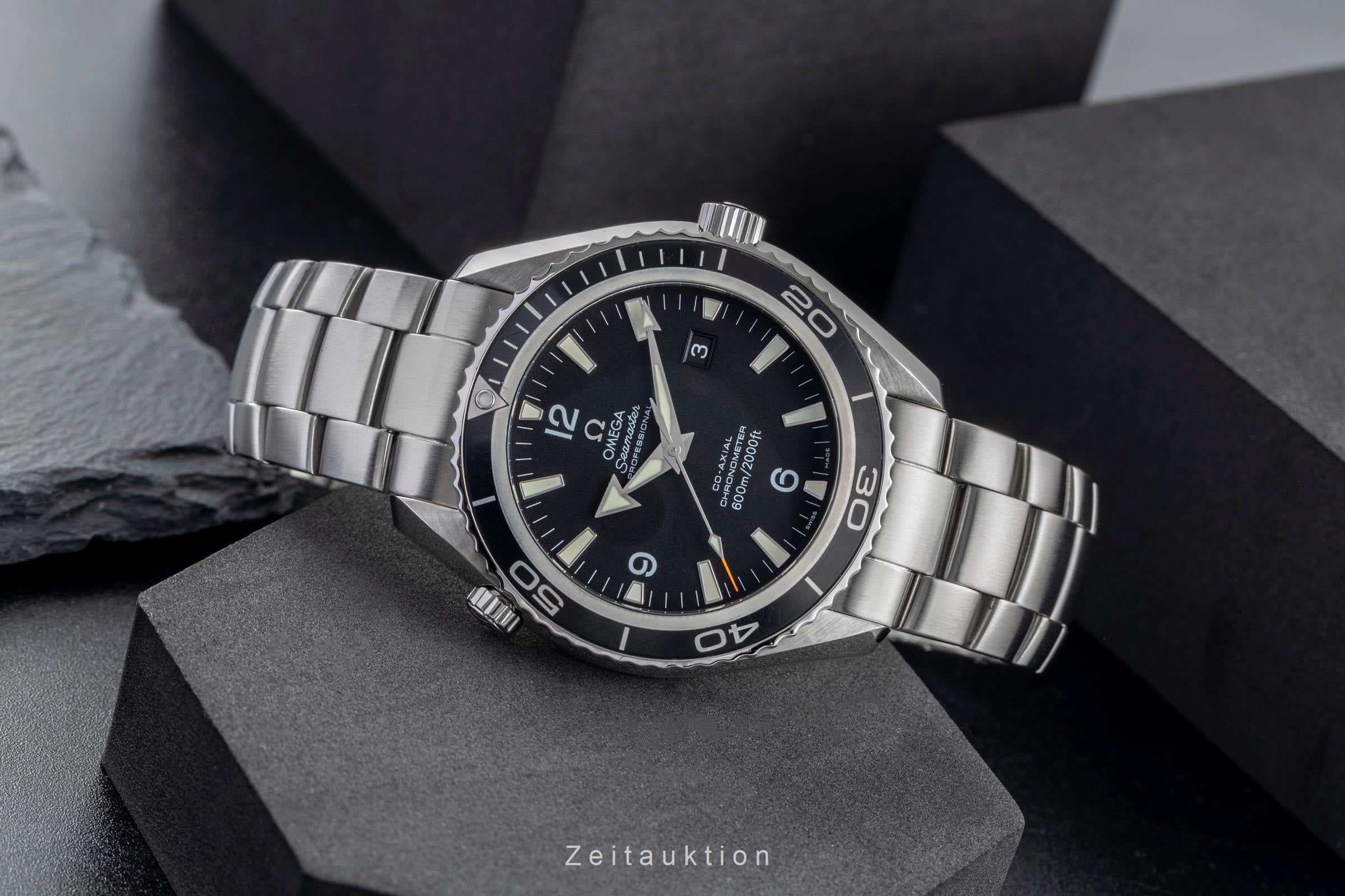 Omega Seamaster Planet Ocean 45,5 Automatik Co Axial Ref. 2200.50.00 B&P 2010 [2503354]