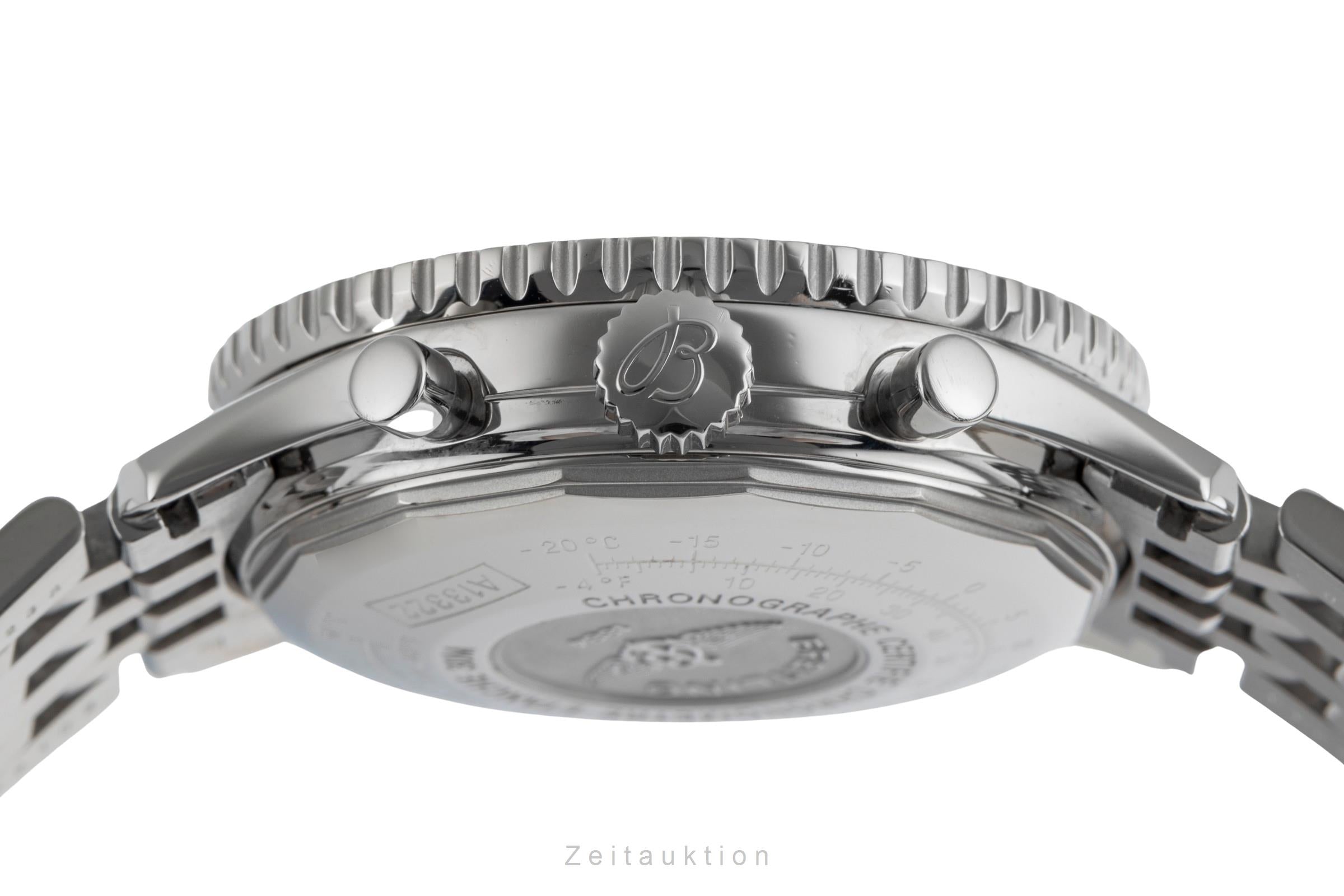 Breitling Old Navitimer Chronograph Edelstahl Automatik Ref. A13322 Papiere 2003 [2503356]