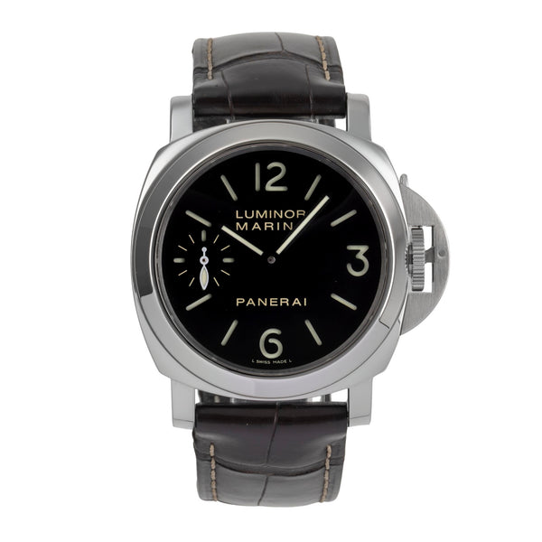 Panerai Luminor Marina acero cuerda manual reloj para caballeros PAM00111 LP: 6200EUR  [2503360]