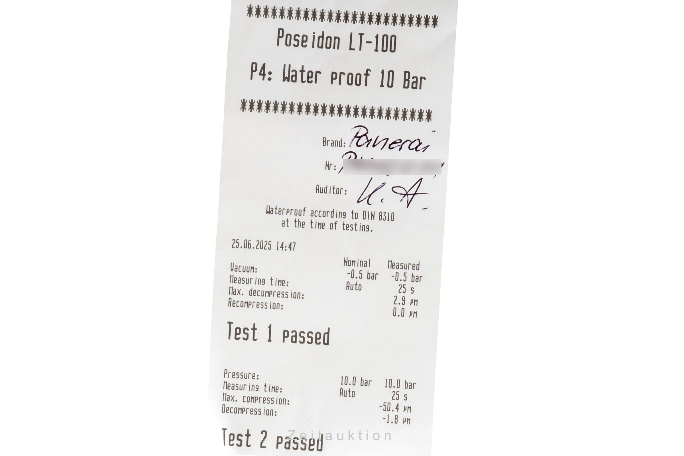 Panerai Luminor Marina acero cuerda manual reloj para caballeros PAM00111 LP: 6200EUR  [2503360]