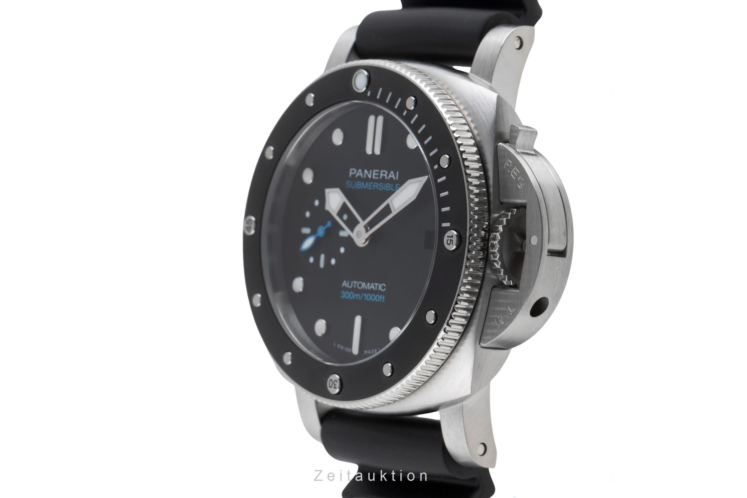 Panerai Submersible steel automatic men's watch PAM02683 LP: 10700EUR  [2503361]