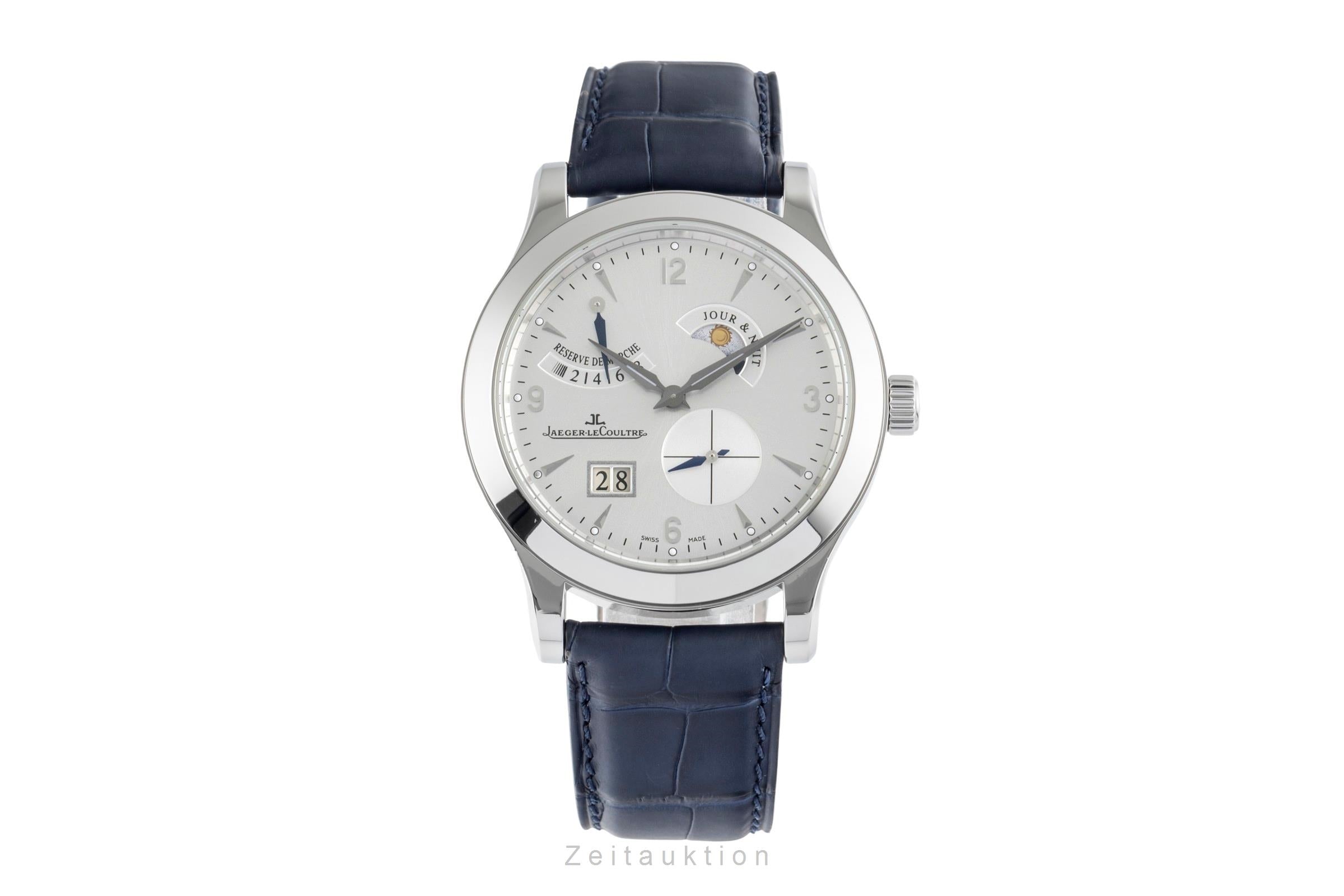 Jaeger LeCoultre Master Control acero cuerda manual reloj para caballeros Q1608420, 146.8.17.S  [2503362]