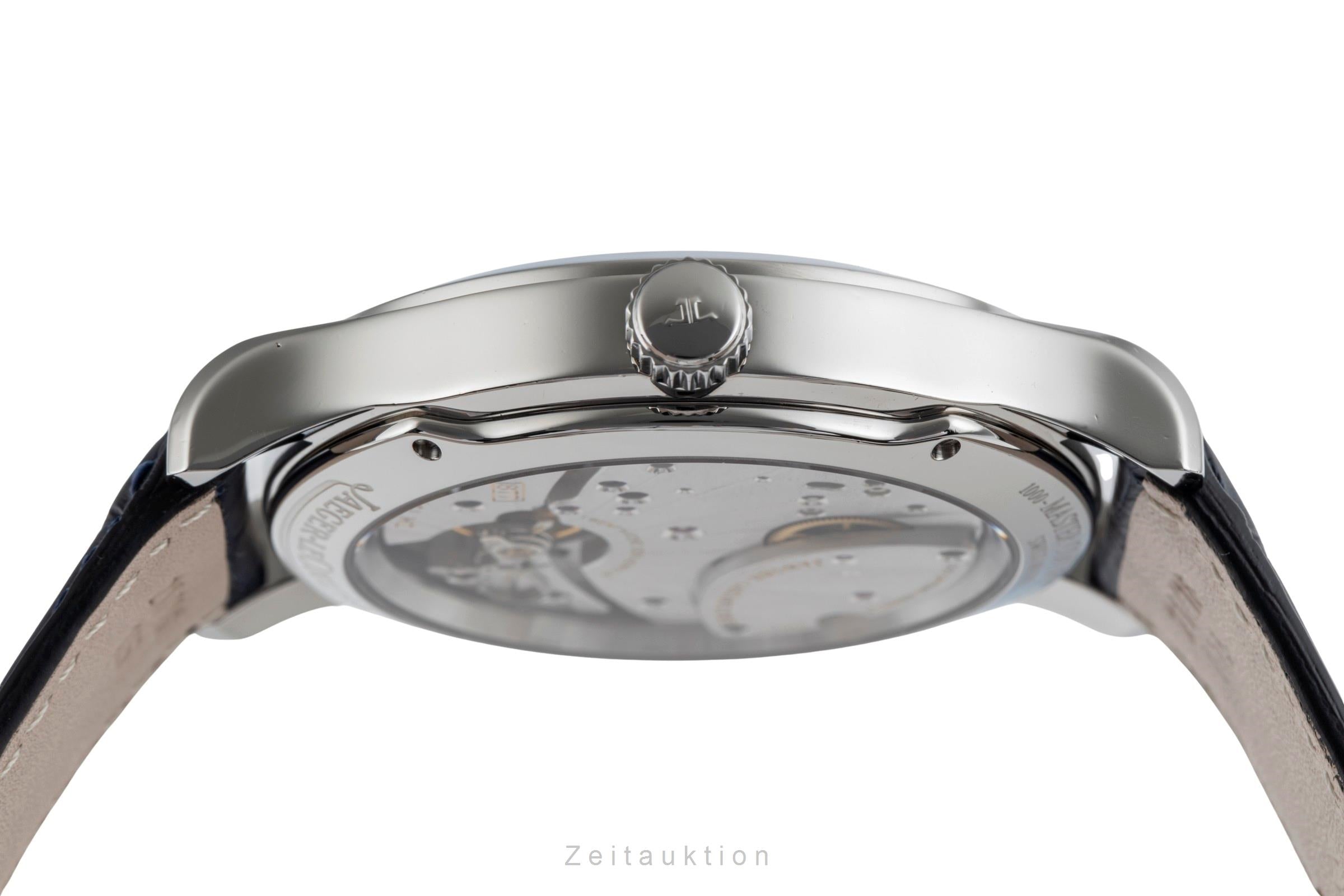 Jaeger LeCoultre Master Control acero cuerda manual reloj para caballeros Q1608420, 146.8.17.S  [2503362]