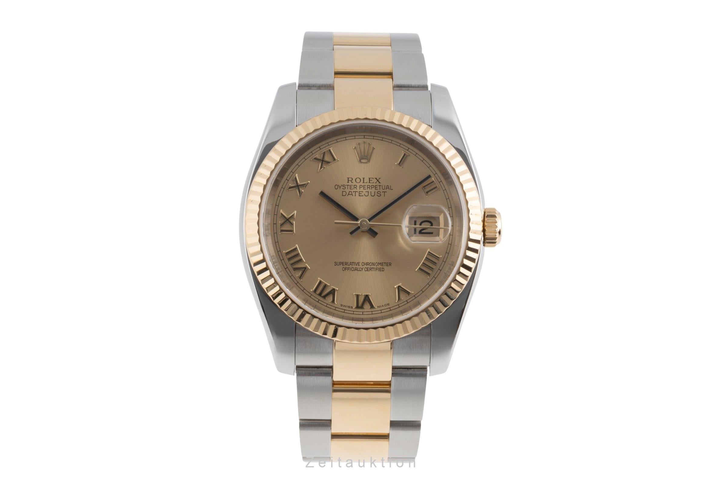Rolex Datejust steel / gold automatic men's watch 116233  [2503364]