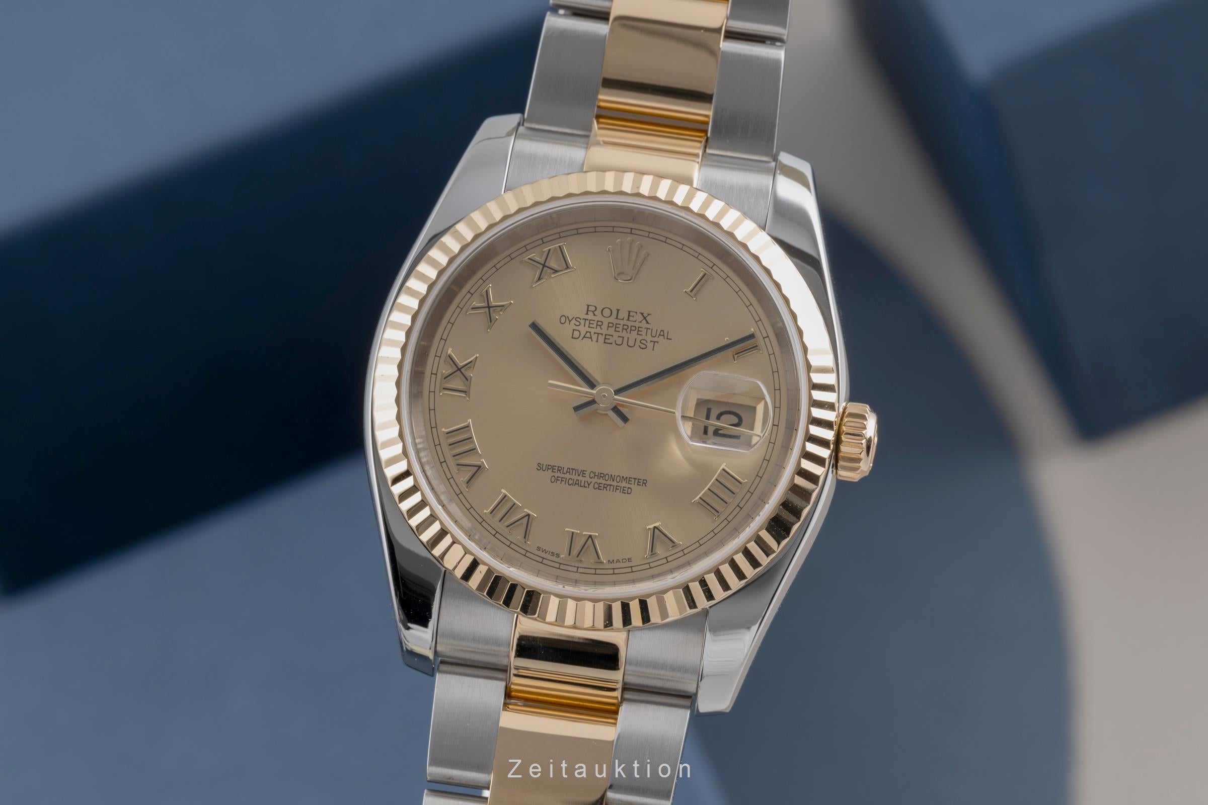 Rolex Datejust steel / gold automatic men's watch 116233  [2503364]