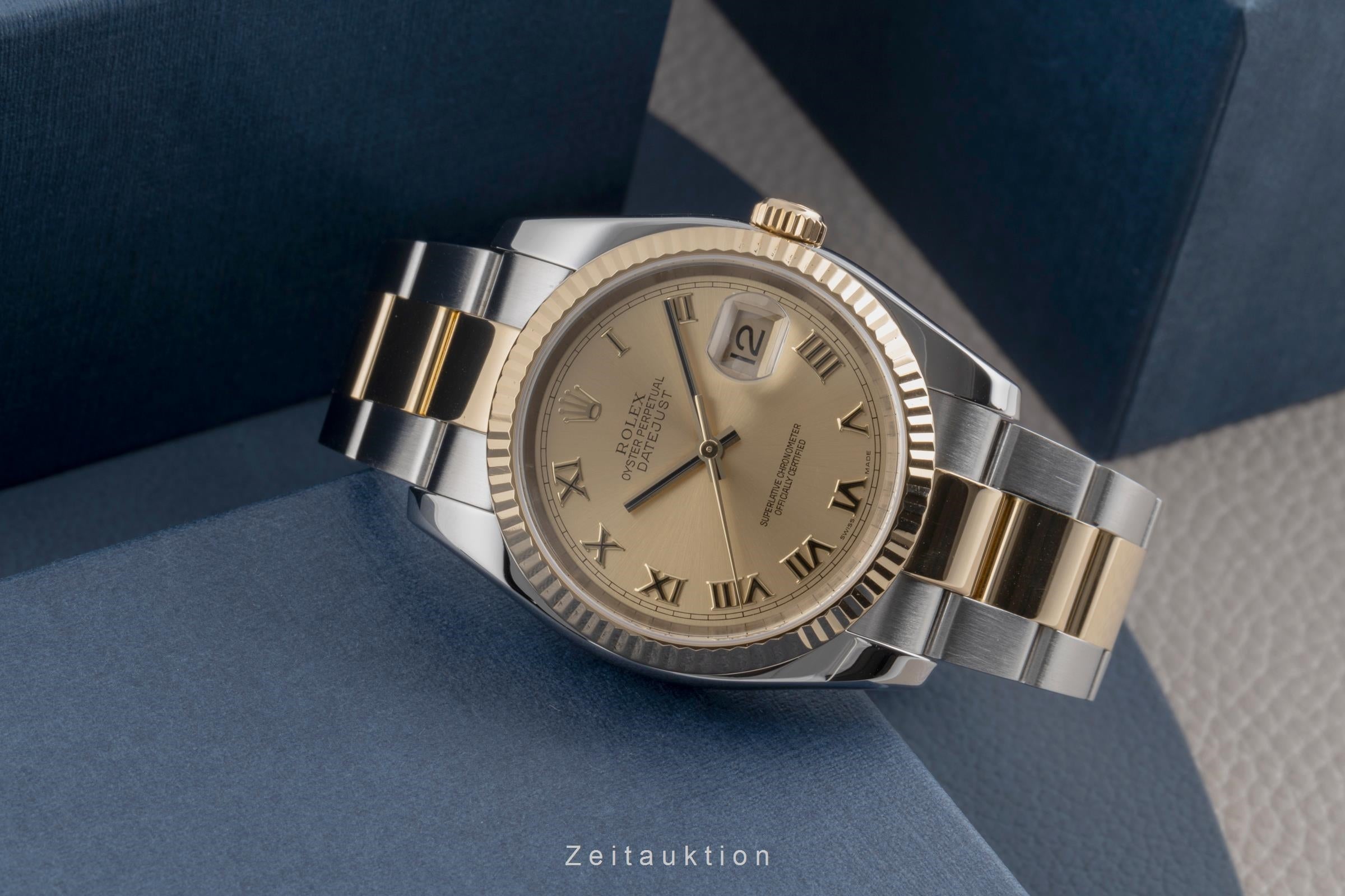 Rolex Datejust steel / gold automatic men's watch 116233  [2503364]