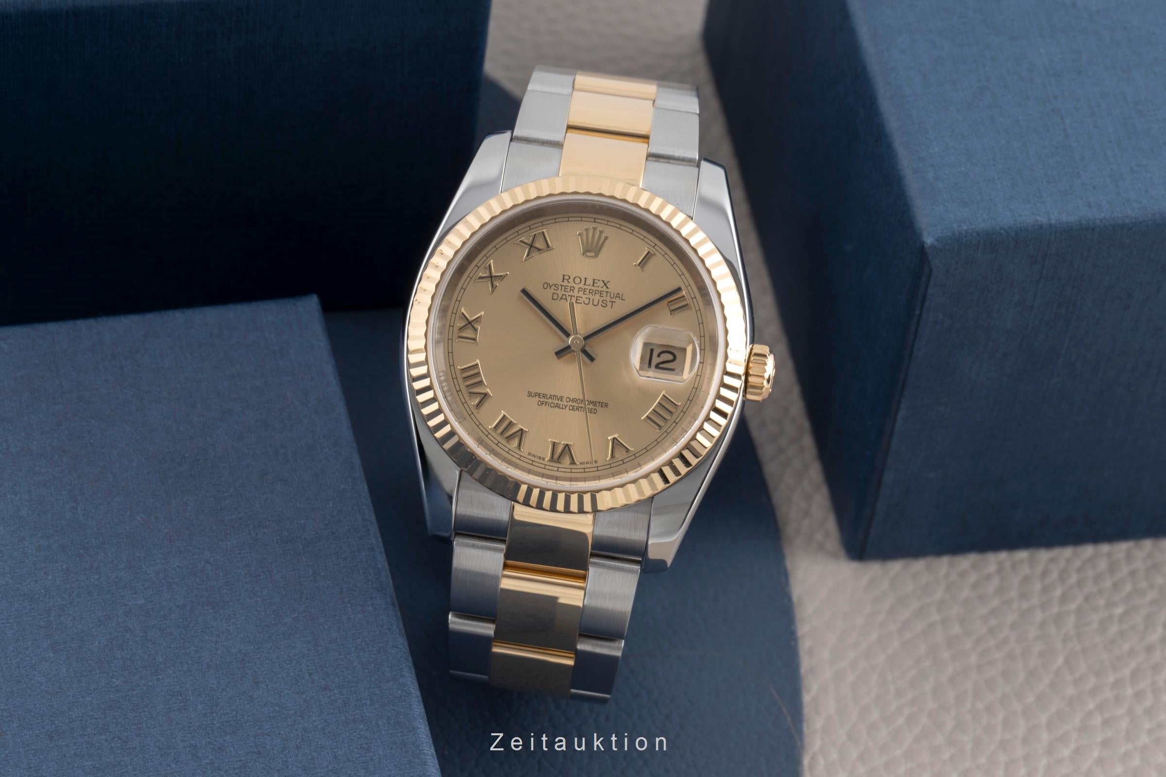 Rolex Datejust steel / gold automatic men's watch 116233  [2503364]