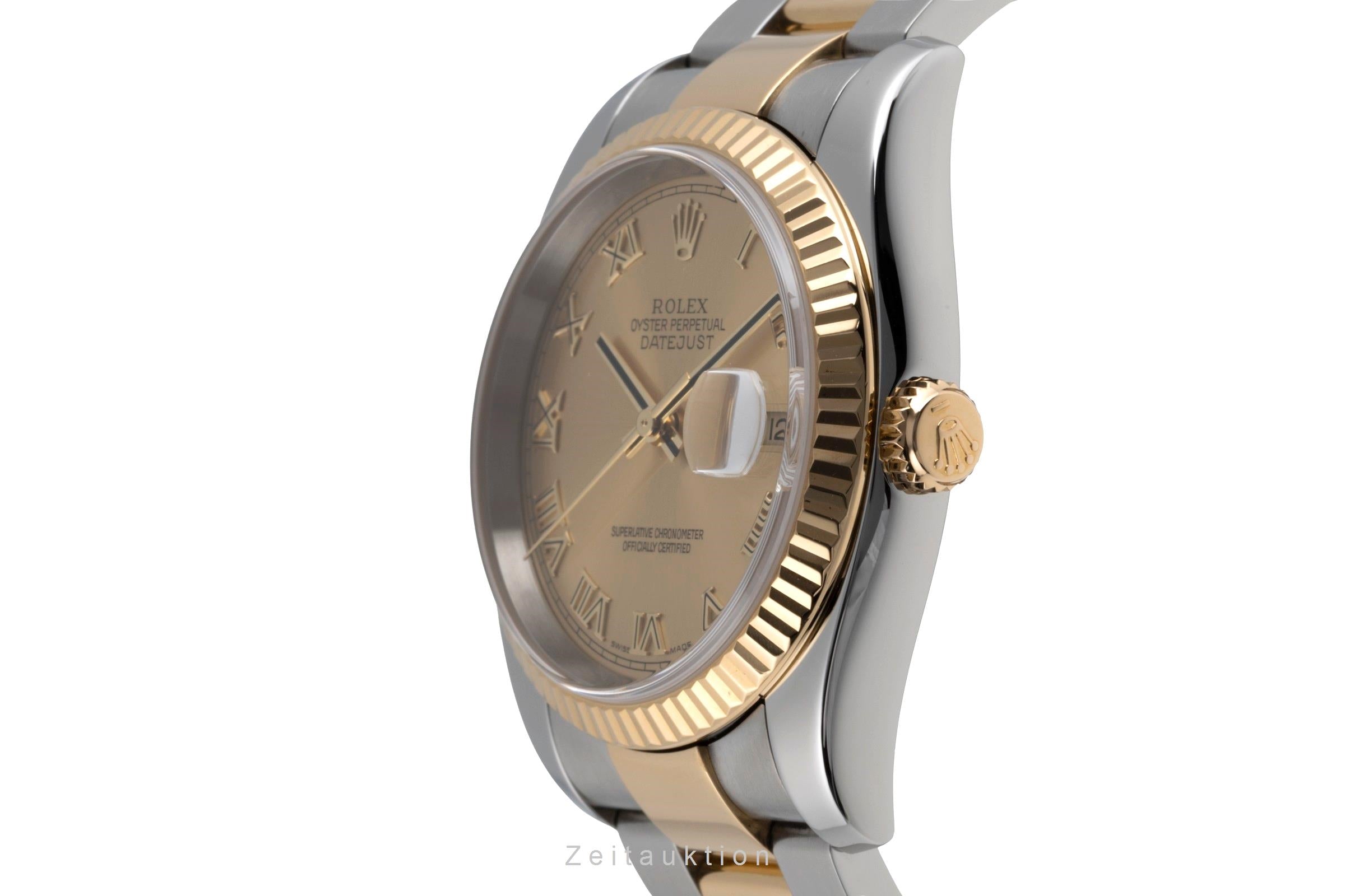 Rolex Datejust steel / gold automatic men's watch 116233  [2503364]